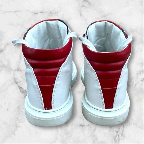 Good Man Brand GOOD MAN Brand Legend London Pro Hi Top White Red Italy Size US 9 / EU 42 - 5 Thumbnail