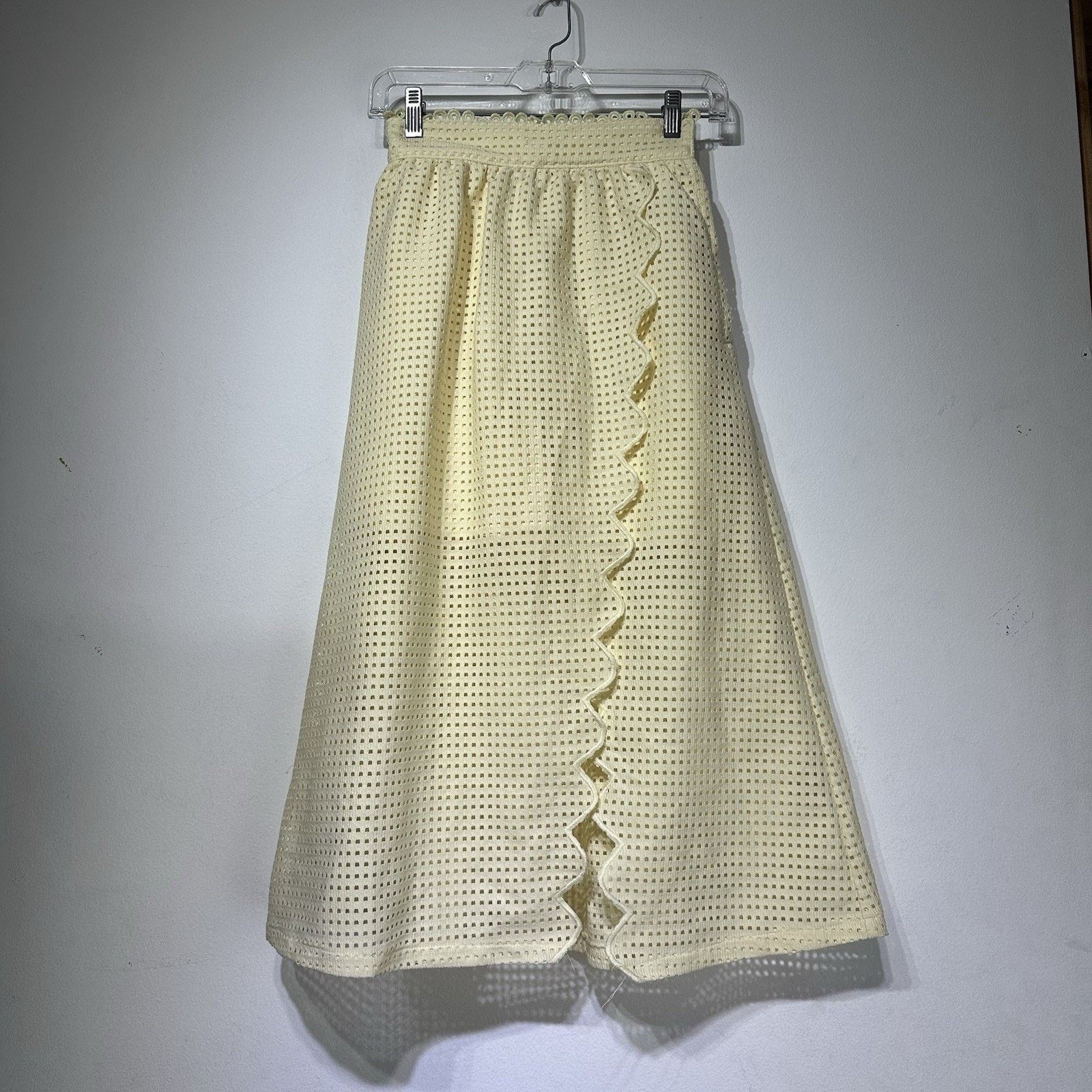 Other snidel yellow eyelet ruffle layered maxi skirt skort Size 0 Size 25" / US 0 / IT 36 - 11 Thumbnail