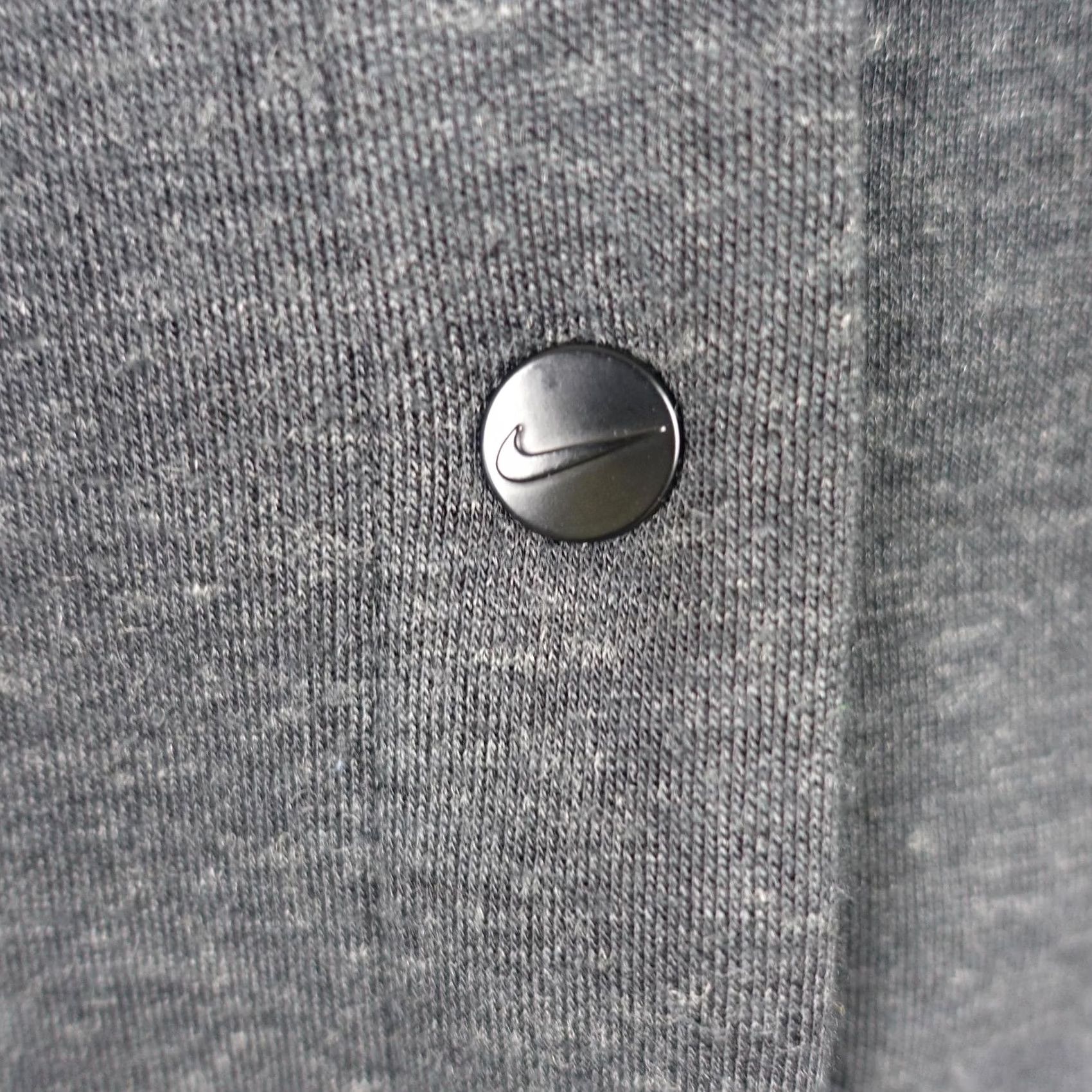 Nike Nike Jacket Womens XS Gray Therma-FIT Pockets Insulated Fleece Varsity Zip Front Short Sleeve Style - Mens? Size XS / US 0-2 / IT 36-38 - 3 Thumbnail