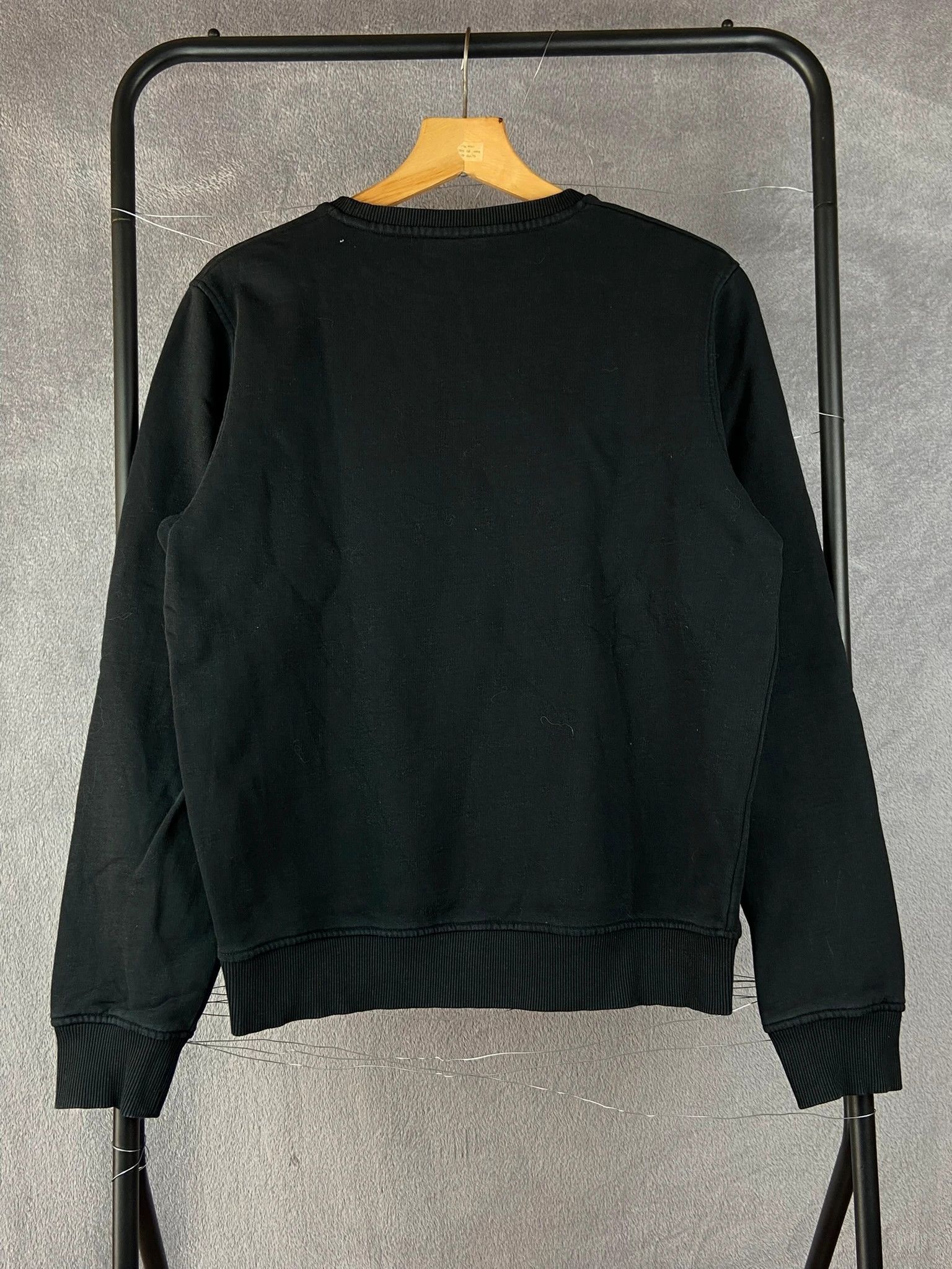 Karl Lagerfeld Karl Lagerfeld sweatshirt black vintage retro streetwear Size US M / EU 48-50 / 2 - 4 Thumbnail