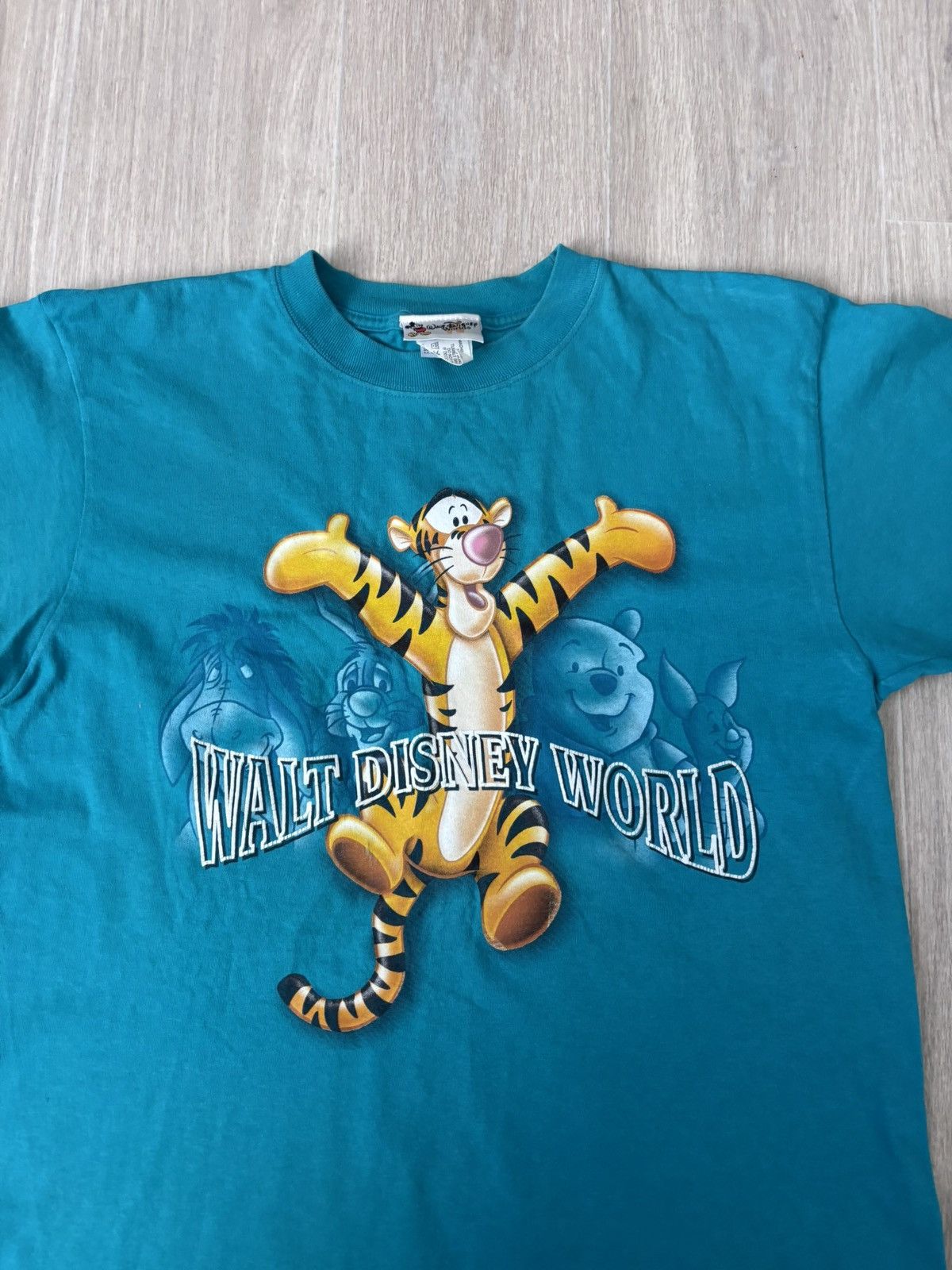 Disney Vintage Disney Winnie the Pooh 90s t shirt USA made Size US M / EU 48-50 / 2 - 2 Thumbnail