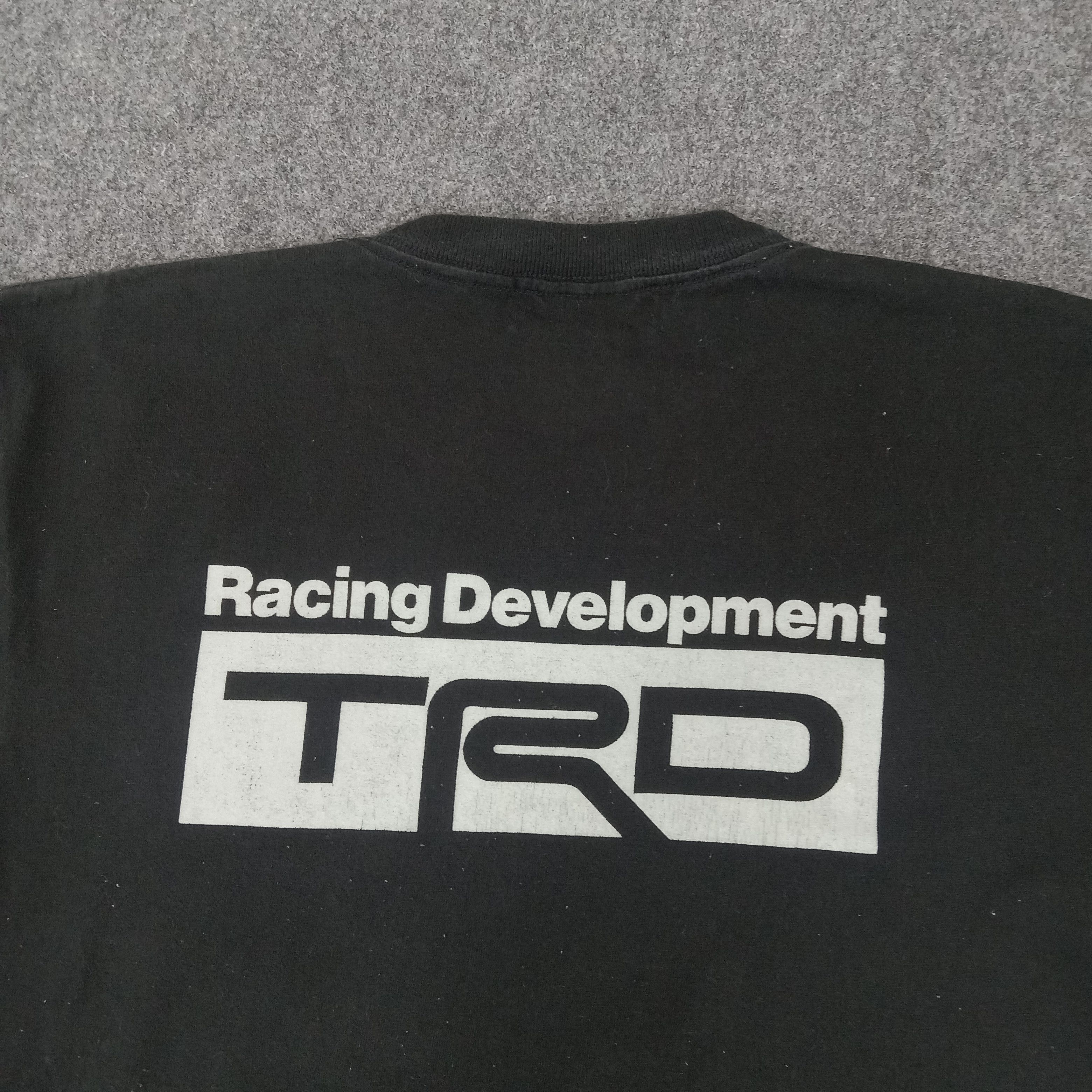 Japanese Brand × Vintage TRD Racing Development Japanese Toyota Team Tshirt Size US M / EU 48-50 / 2 - 2 Thumbnail