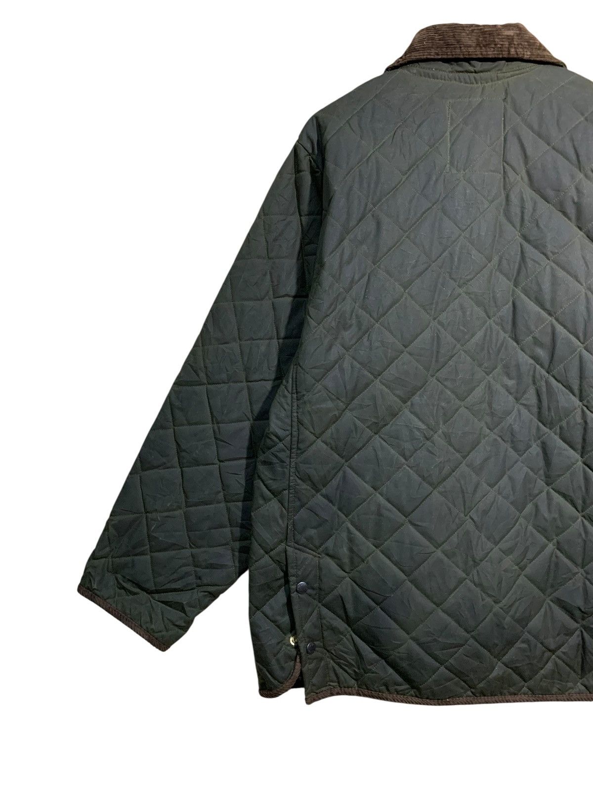 Barbour 🔥OXFORD BLUE WAXED QUILTED JACKETS ENGLAND Size US M / EU 48-50 / 2 - 10 Thumbnail