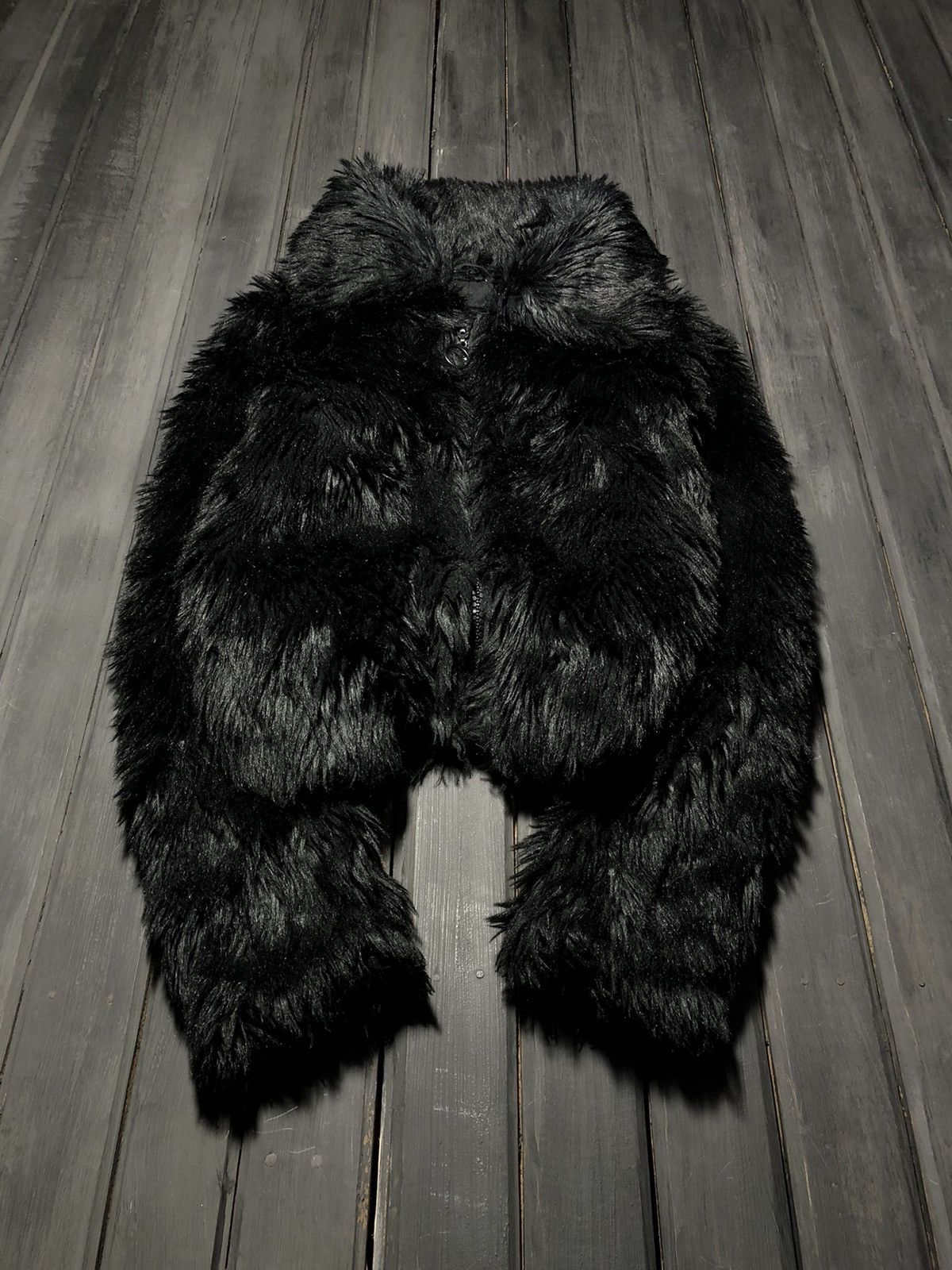 If Six Was Nine Vtg Yohji Yamamoto If Six Was Nine Style Opium Fur Jacket Size XS / US 0-2 / IT 36-38 - 1 Thumbnail
