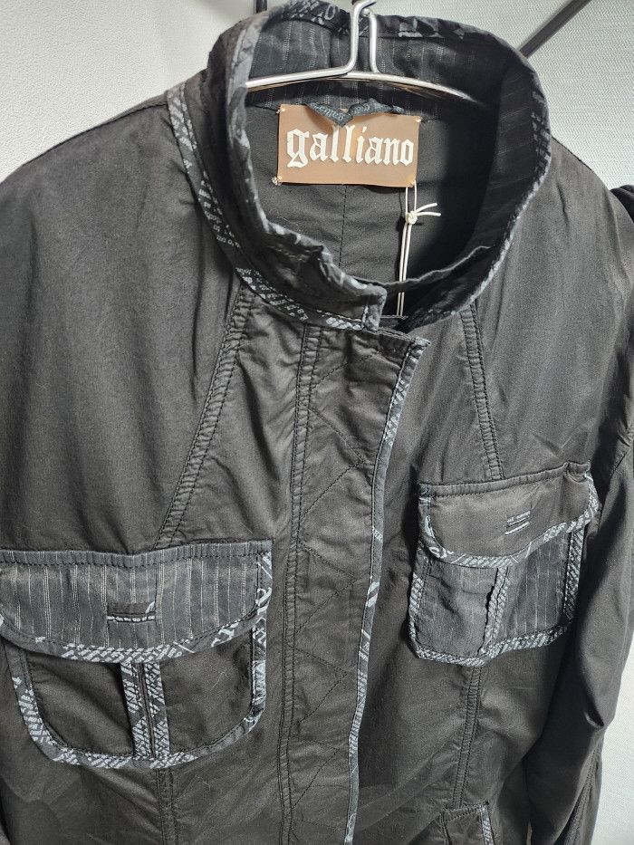 John Galliano galliano 리버시블 디자인 히든자켓 Size M / US 6-8 / IT 42-44 - 2 Thumbnail