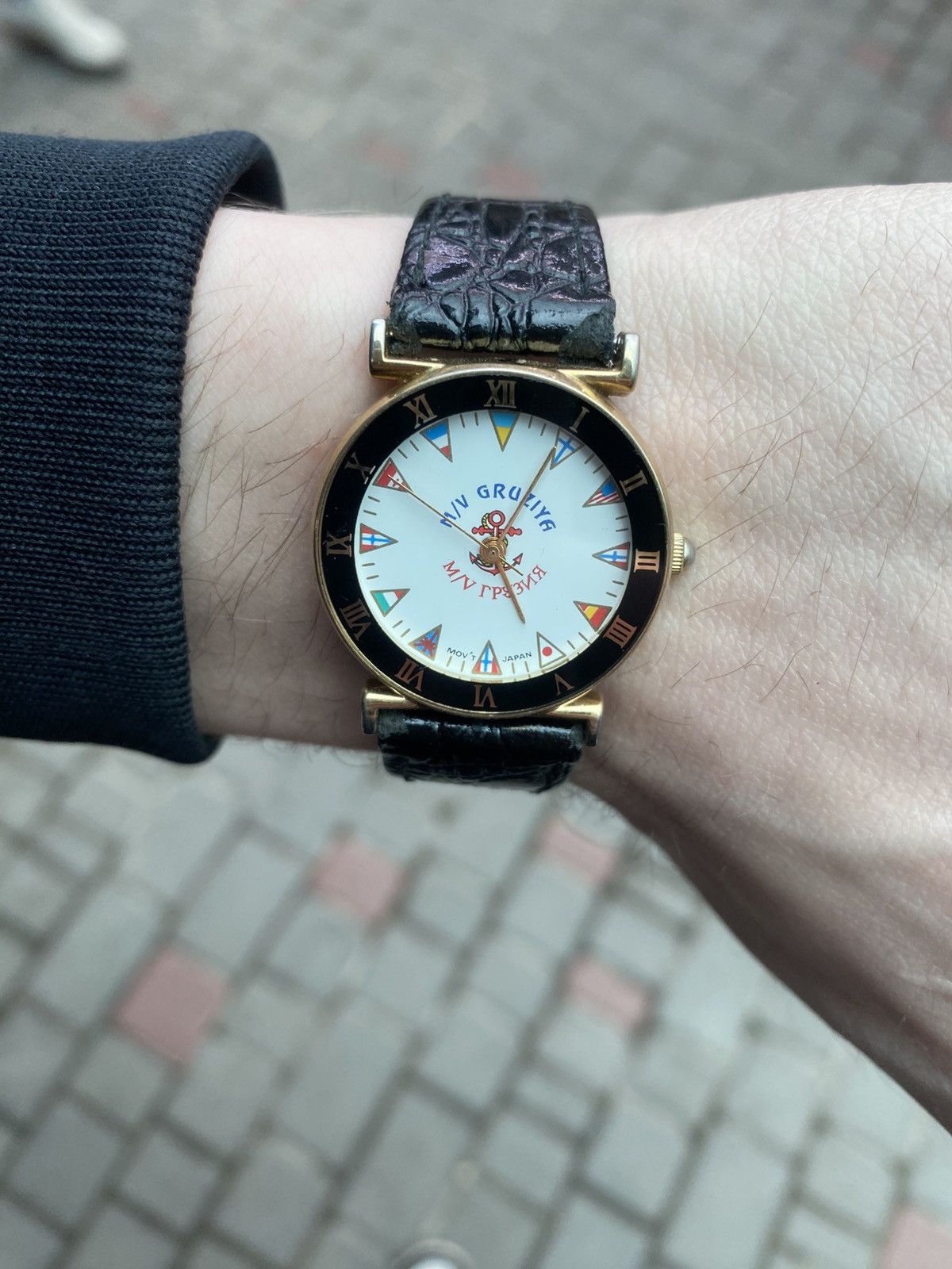 Japanese Brand Vintage M/V Gruziya Nautical Watch Japan Movt Rare Size ONE SIZE - 2 Thumbnail