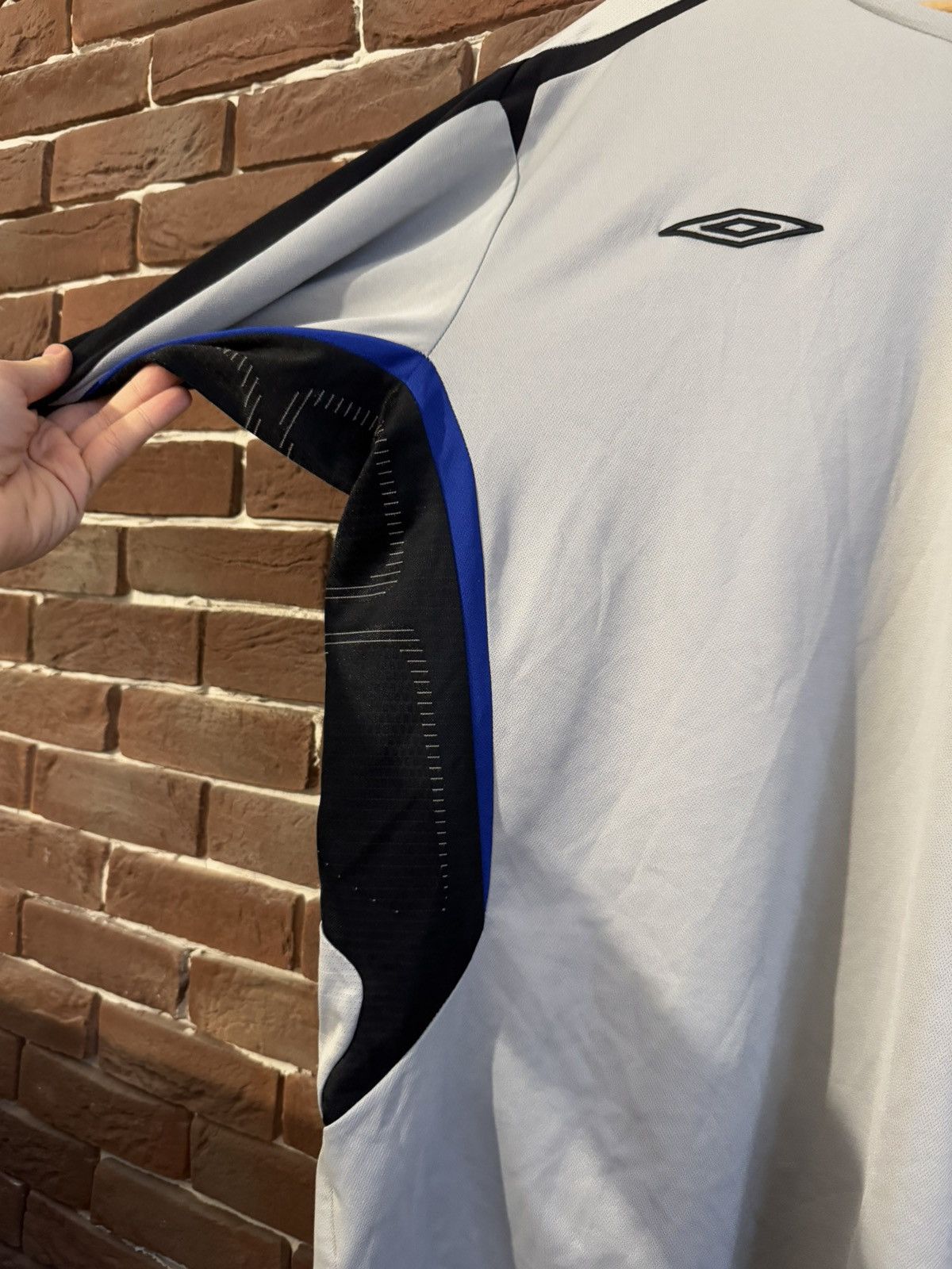 Umbro Rare Vintage 00s Umbro Everton Premier Grey Jersey Soccer Size US XXL / EU 58 / 5 - 3 Thumbnail