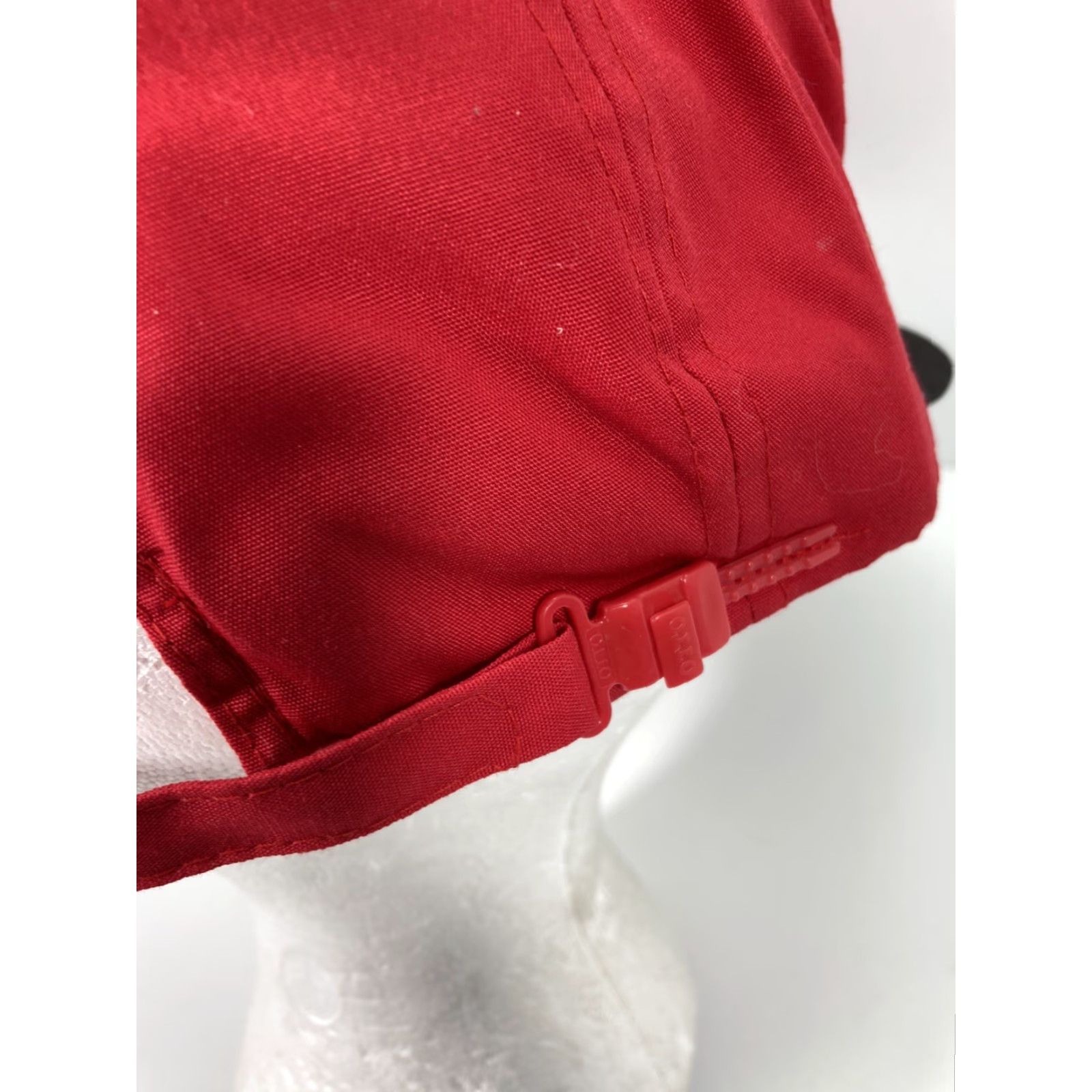 Vintage VINTAGE Otto Rope Hat Cap Red Adjustable Strap Back Baseball Cap Men Twill Cotton Logo Modern Old Stock Free Shipping Size ONE SIZE - 4 Thumbnail