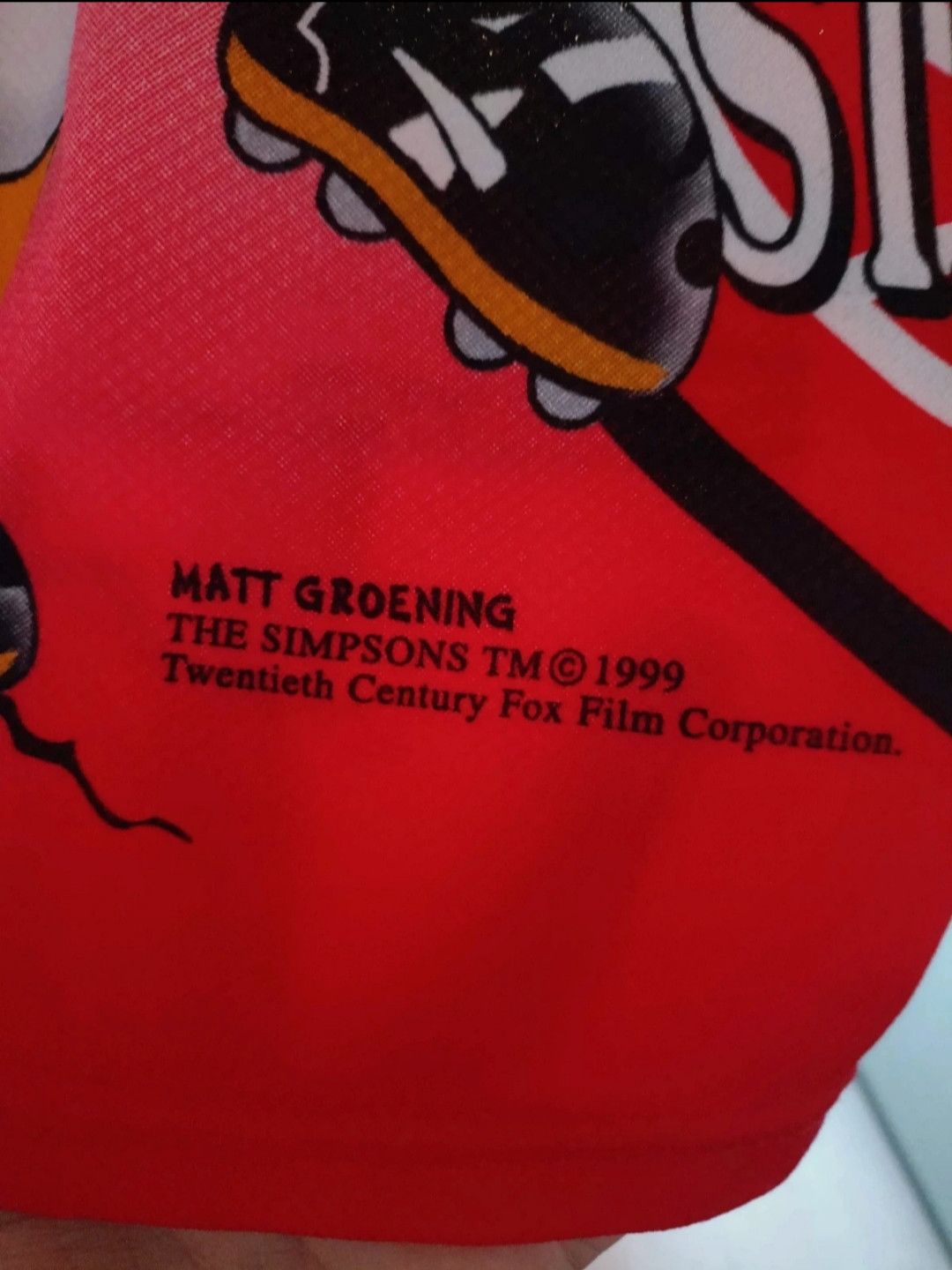 The Simpsons The Simpsons Vintage 1999 Bart Simpson Soccer Sports Jersey Size US M / EU 48-50 / 2 - 4 Thumbnail