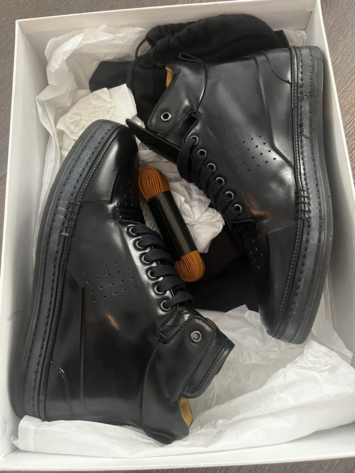 Berluti Berluti high top blue play time 1st season Size US 7.5 / EU 40-41 - 5 Thumbnail