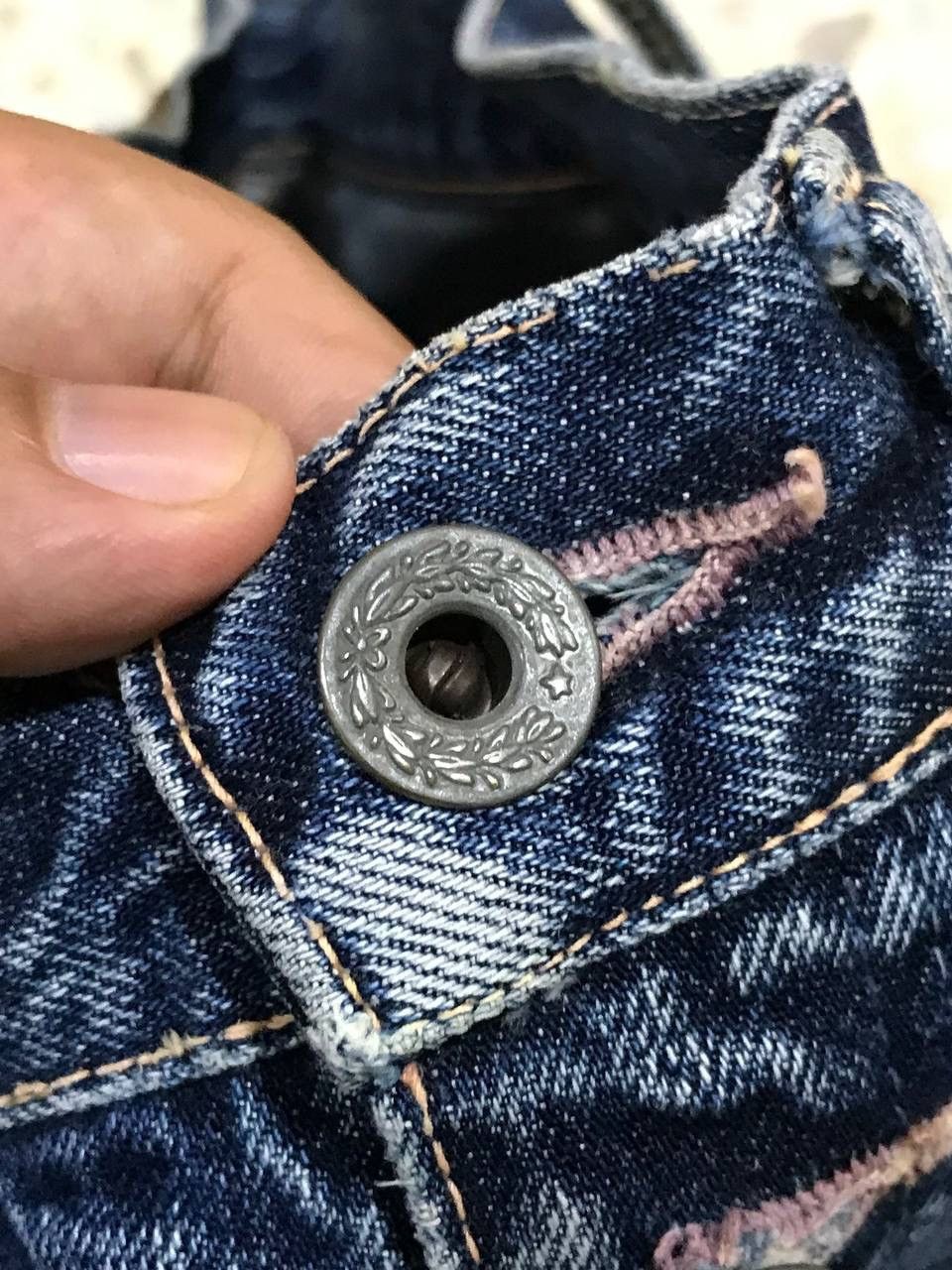 Kapital Dark blue seasons jeans Size US 30 / EU 46 - 14 Thumbnail