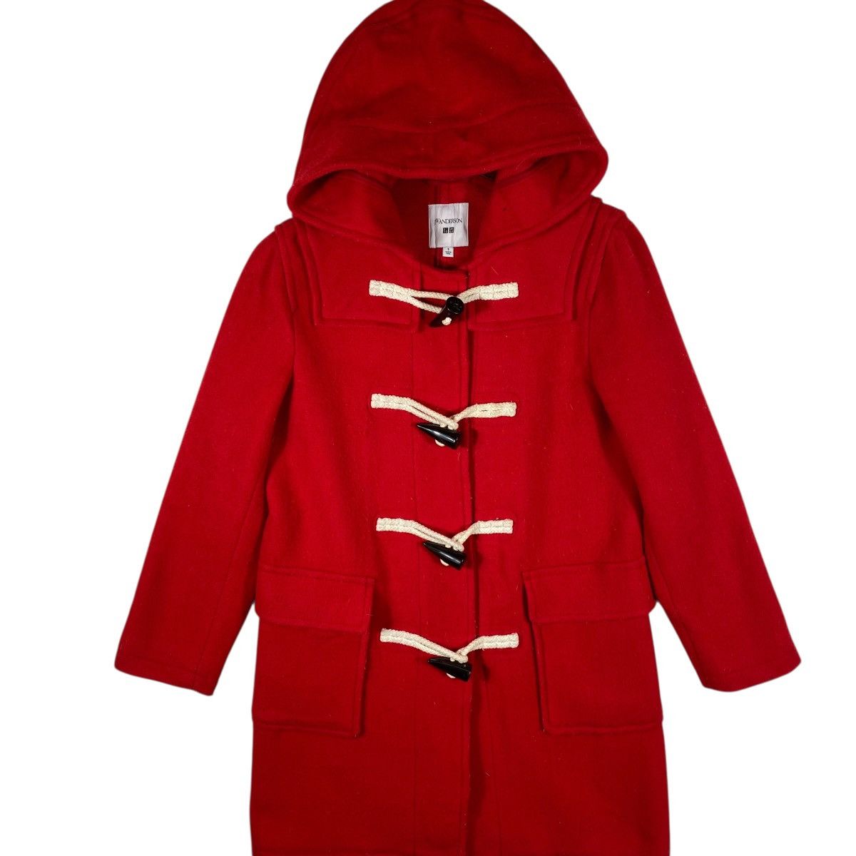 JW Anderson × Uniqlo JW Anderson X Uniql Hoodie Wool Long Duffle Coat Jacket Size US S / EU 44-46 / 1 - 4 Thumbnail