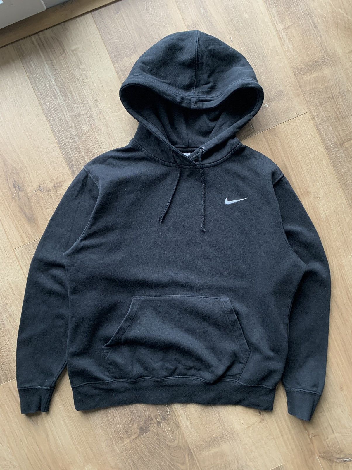 Nike × Vintage Vintage Nike embroidered Swoosh hoodie Size US M / EU 48-50 / 2 - 3 Thumbnail