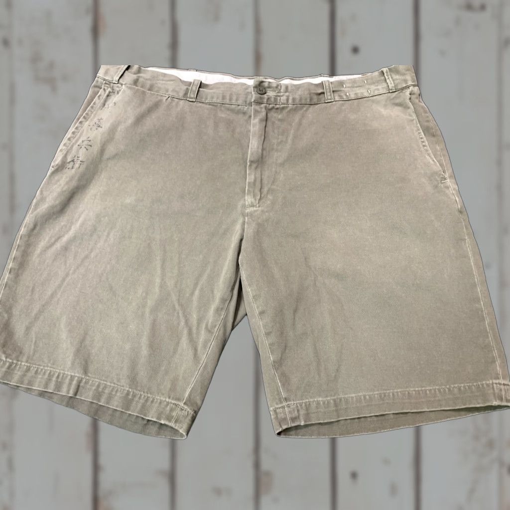 Polo Ralph Lauren VINTAGE Polo Ralph Lauren Chino Shorts Men 38 Casual Military Green Cotton Canvas 9" Inseam Size US M / EU 48-50 / 2 - 1 Thumbnail