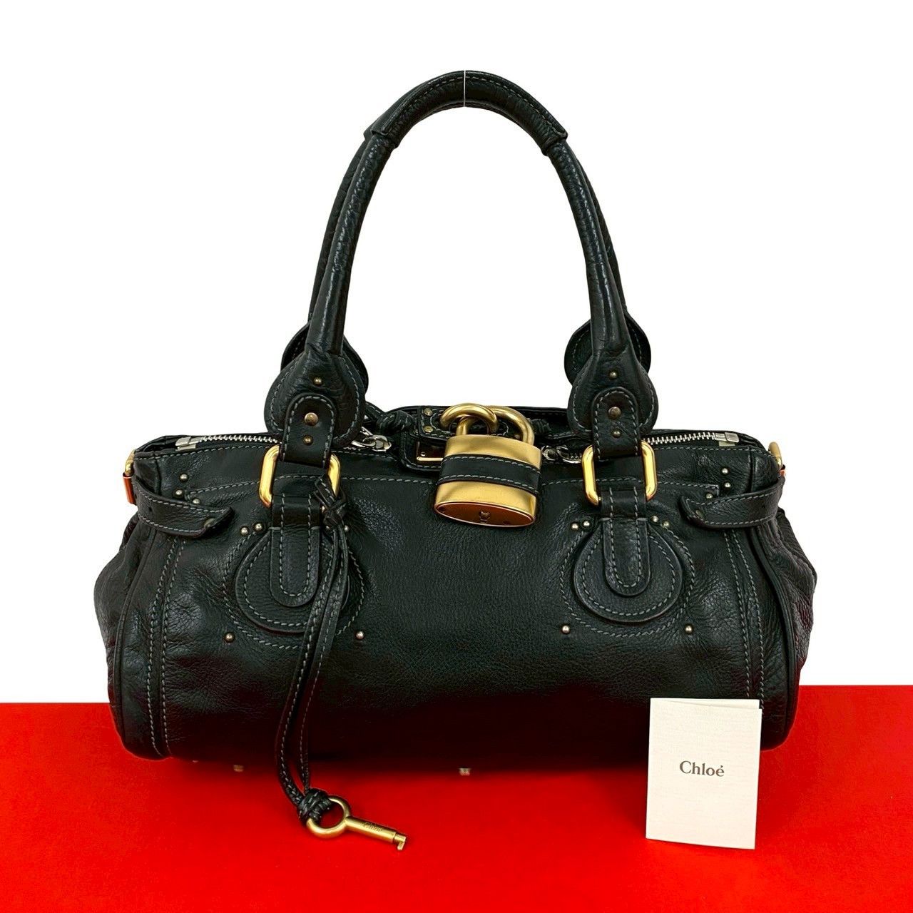 Chloe Chloe Chloe Paddington Leather Handbag Leather Handbag DUTY FREE for USA Size ONE SIZE - 1 Thumbnail