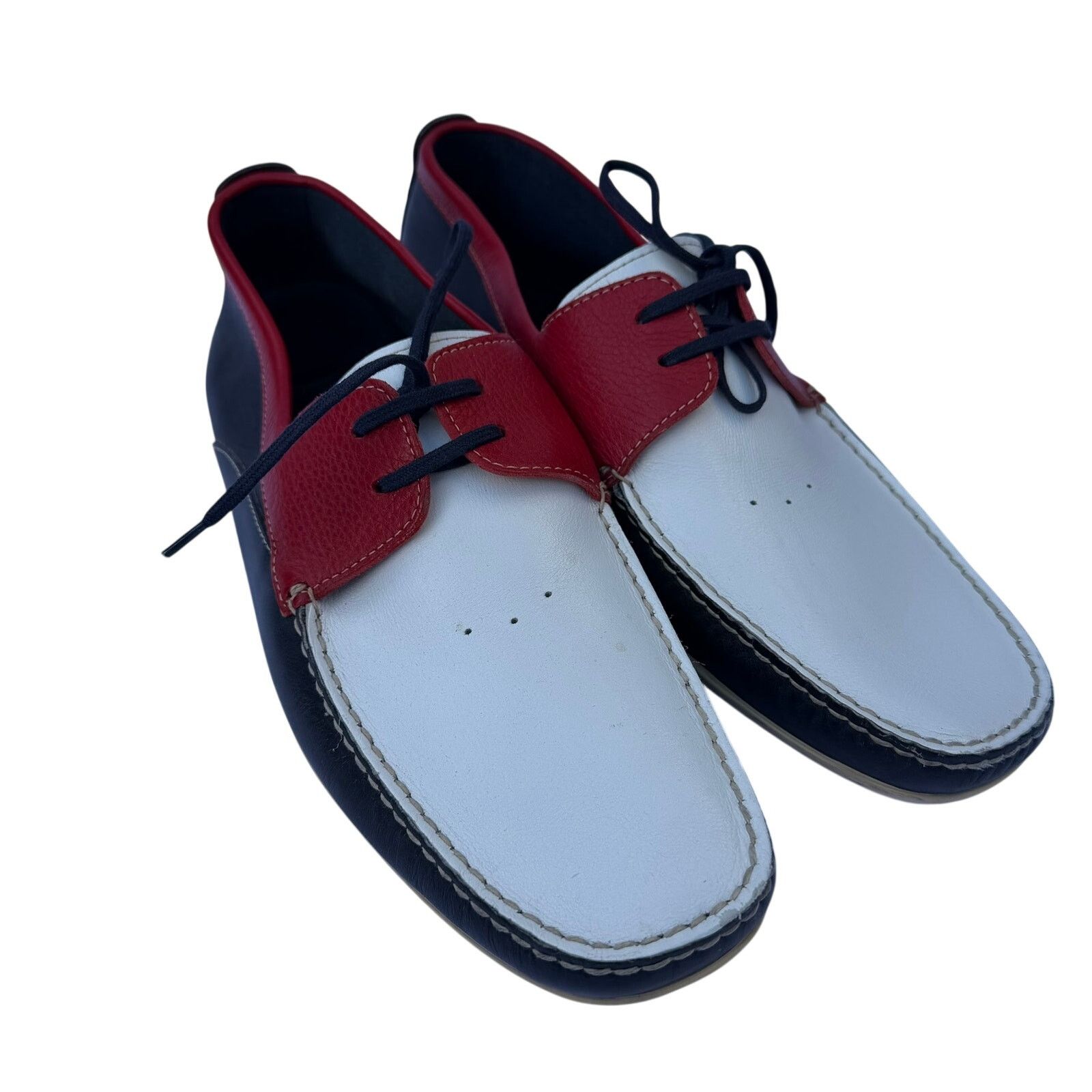 Michael Toschi Michael Toschi Vela Boat Shoes Sz 11 Size US 11 / EU 44 - 2 Thumbnail