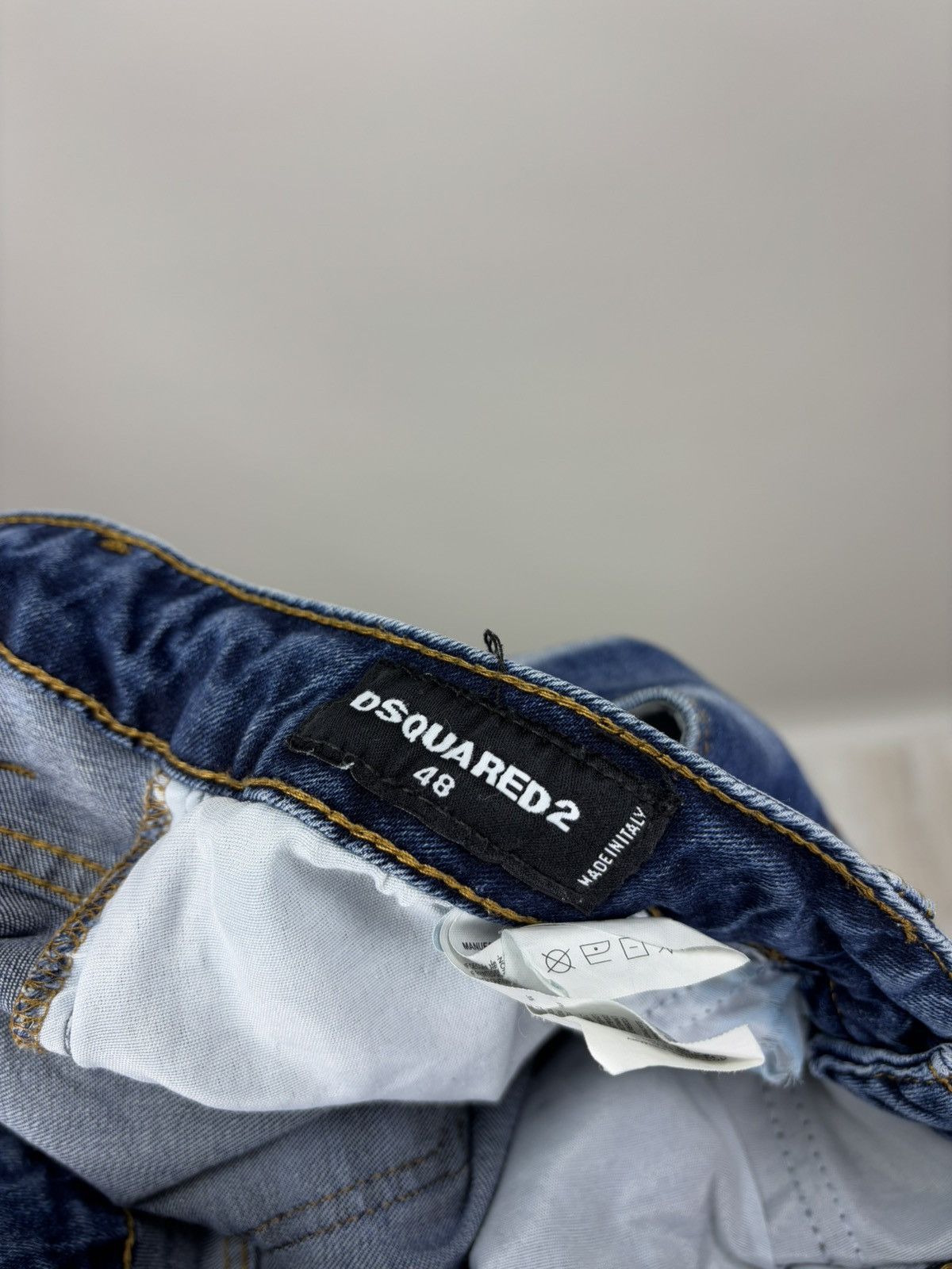 Dsquared2 Mens jeans Dsquared2 Size 48 Color Blue Size US 31 - 8 Thumbnail