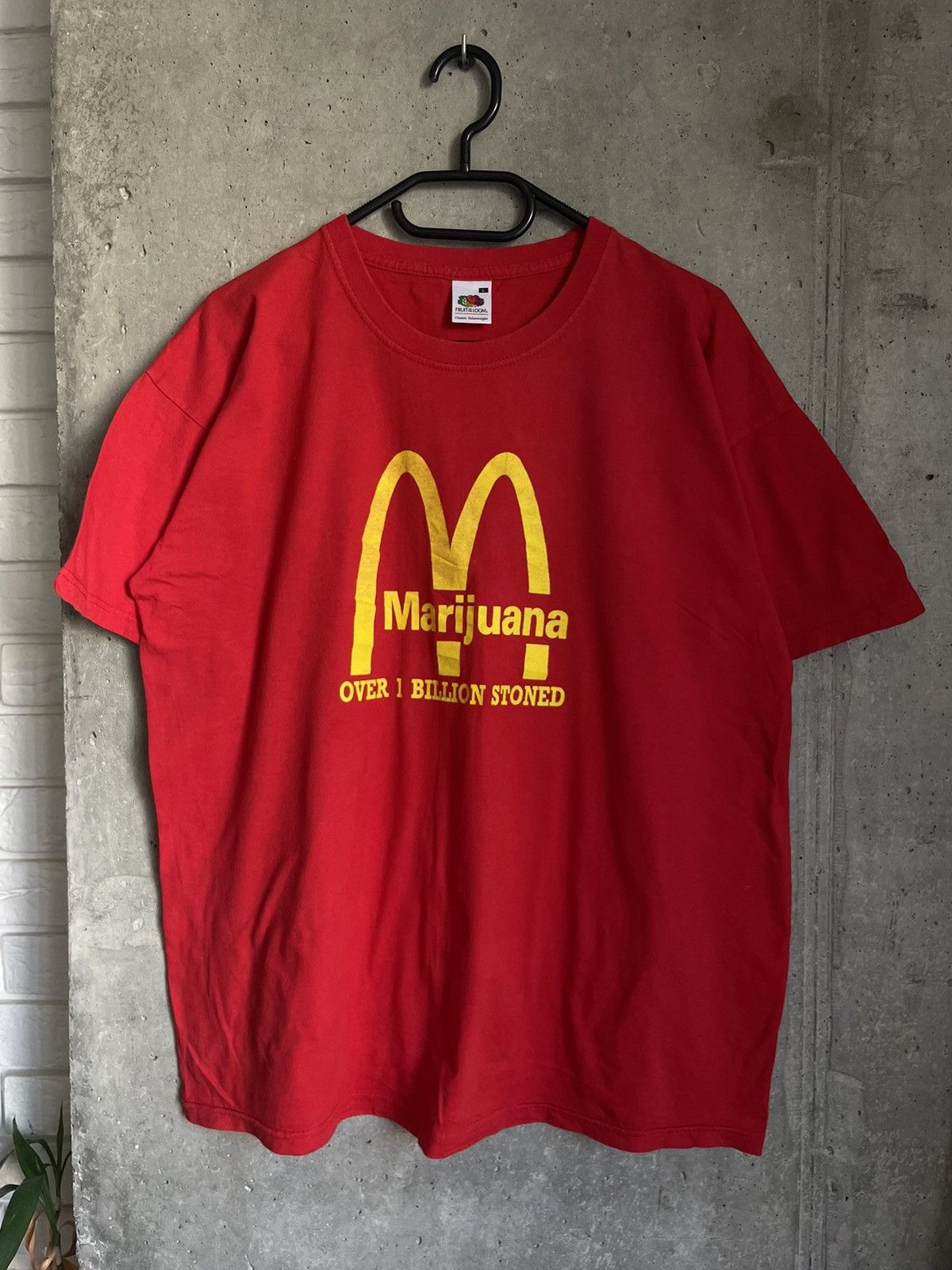 Japanese Brand × Sex Skateboards Mcdonalds/Marijuana Over 1 Billion Stoned T-shirt Faded Y2k Size US L / EU 52-54 / 3 - 3 Thumbnail