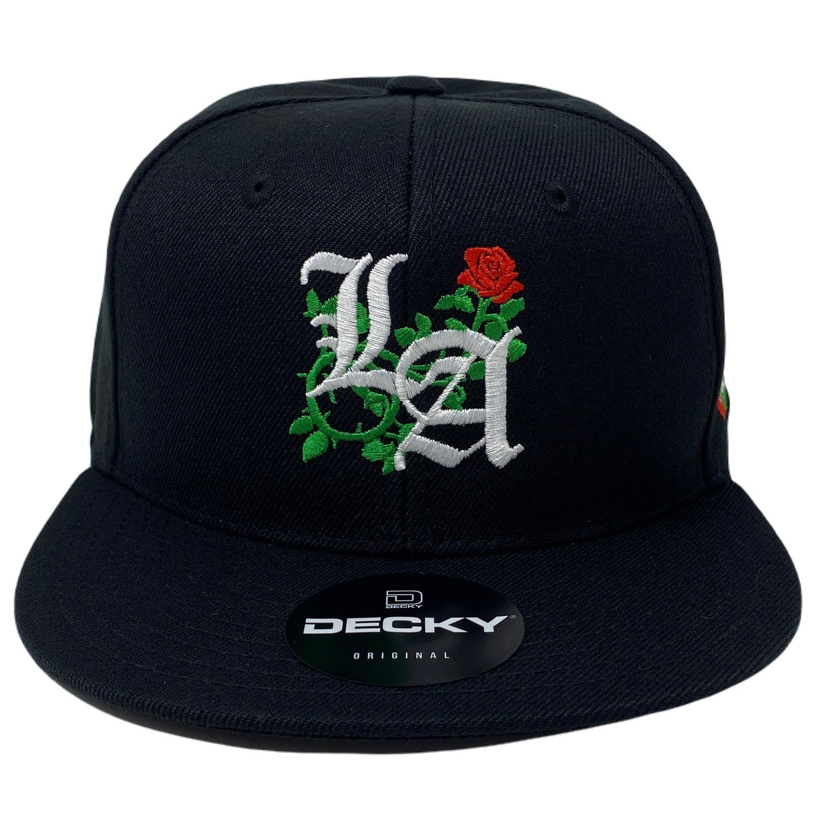 Other Los Angeles Laugh RED Cry GREEN Masks Snapback Hat All Black Size ONE SIZE - 4 Thumbnail