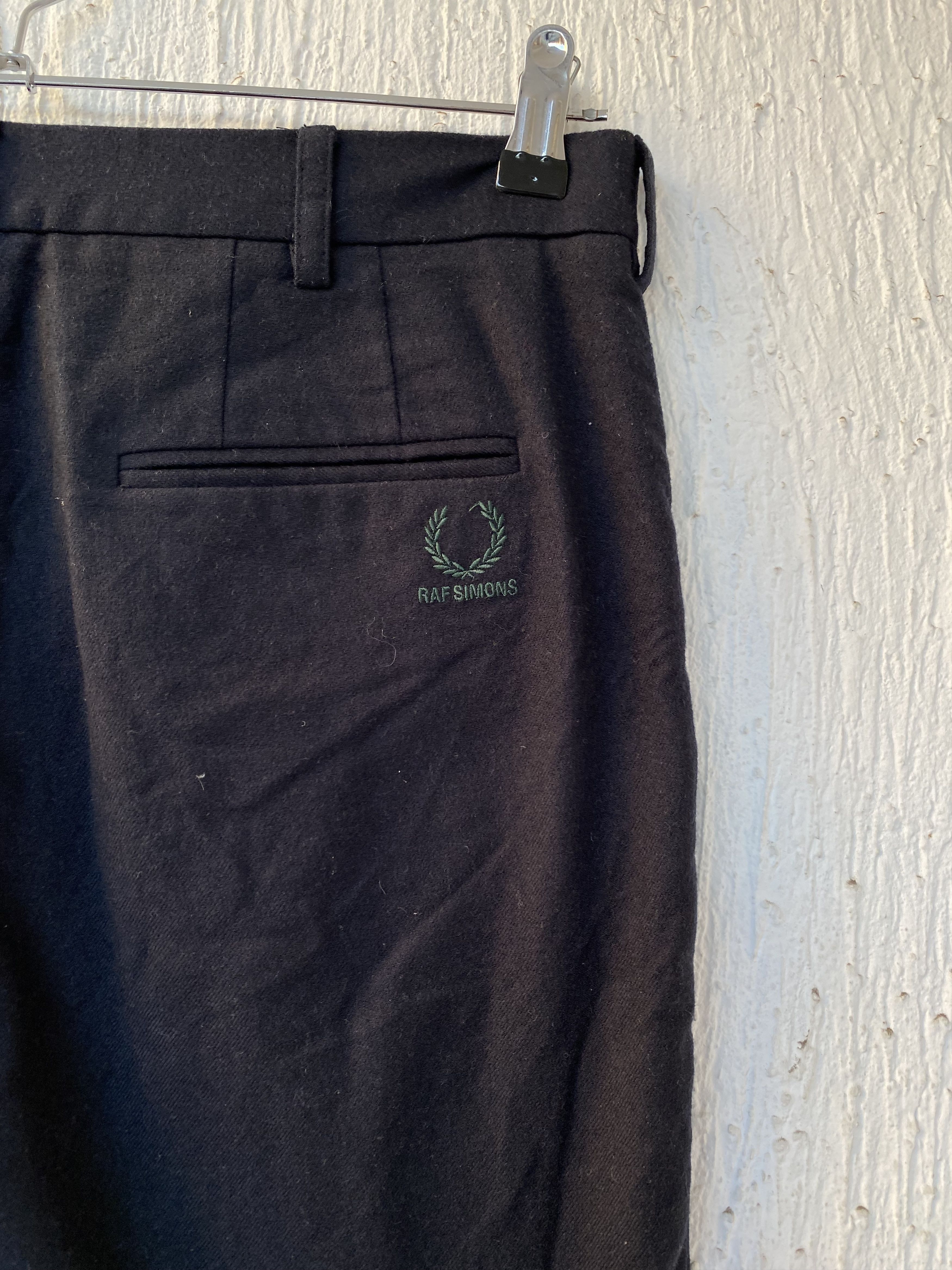 Fred Perry × Raf Simons wool trousers Size US 31 - 3 Thumbnail