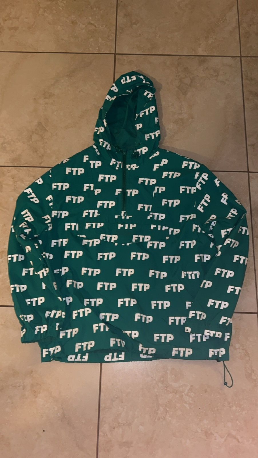 FUCT × Foulplay Company × Fuck The Population FTP Green All Over Anorak (2017) Size US M / EU 48-50 / 2 - 1 Thumbnail