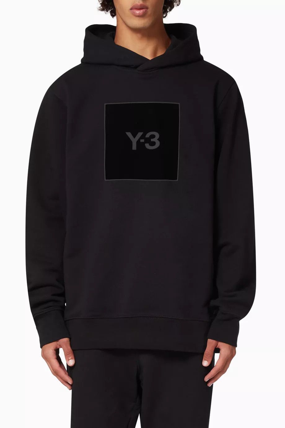 Y-3 o1y0525 Logo Hoodie in Black Size US XXS / EU 40 - 1 Thumbnail