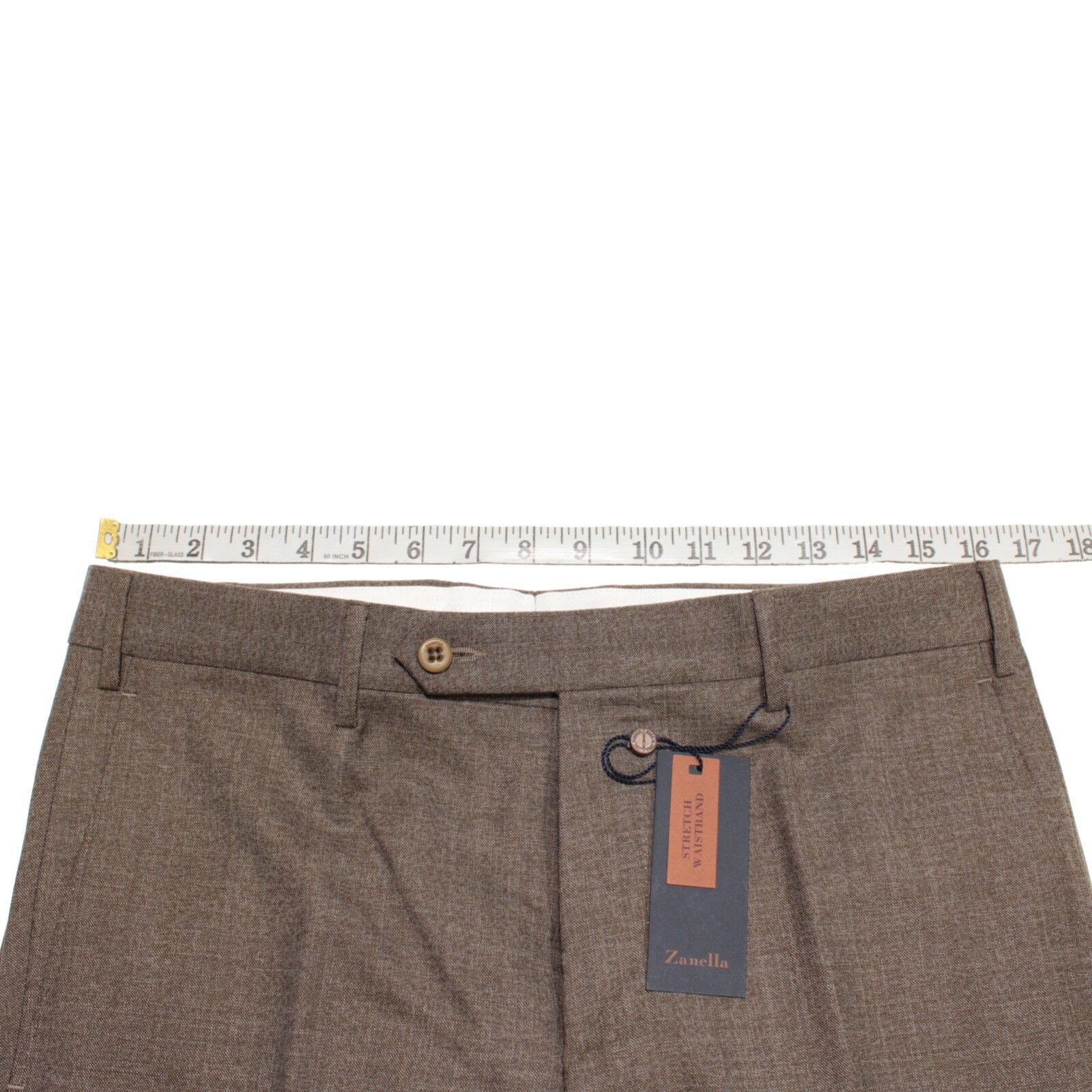Zanella Zanella New with tags Dress Pants Size 32 US In Brown Size US 32 / EU 48 - 3 Thumbnail