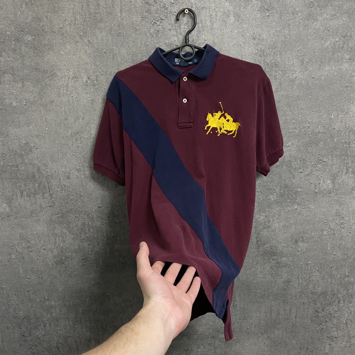 Polo Ralph Lauren Vintage Polo Ralph Lauren Polo T Shirt Big Logo Chief Keef Size US M / EU 48-50 / 2 - 2 Thumbnail