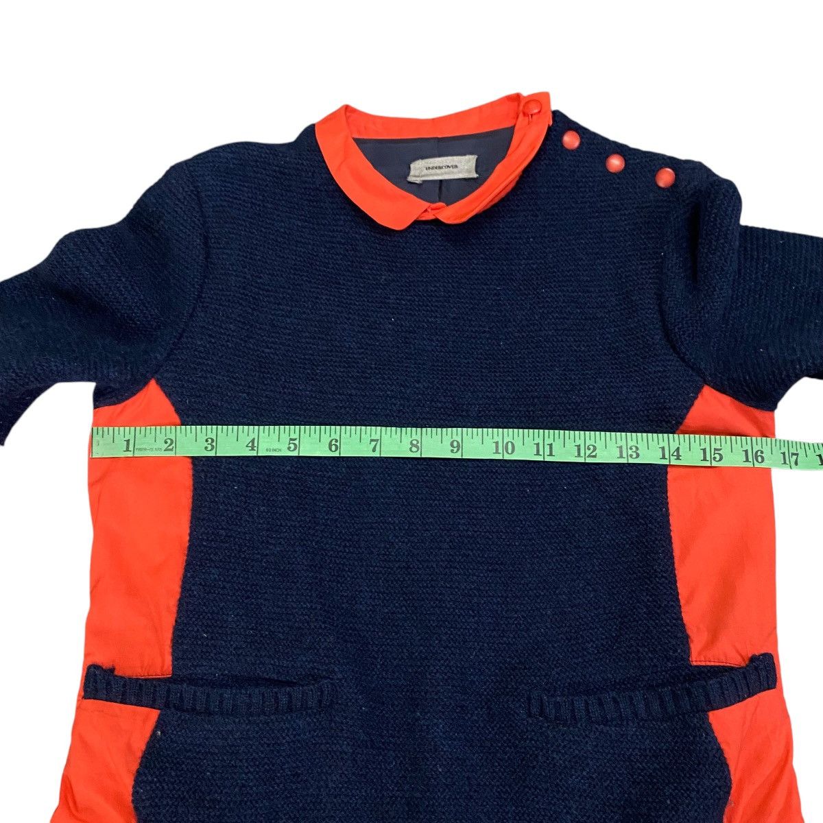Japanese Brand × Jun Takahashi × Undercover Undercover Jun Takahashi Wool/Knit Dress Mini Size 2 Size XS / US 0-2 / IT 36-38 - 14 Thumbnail