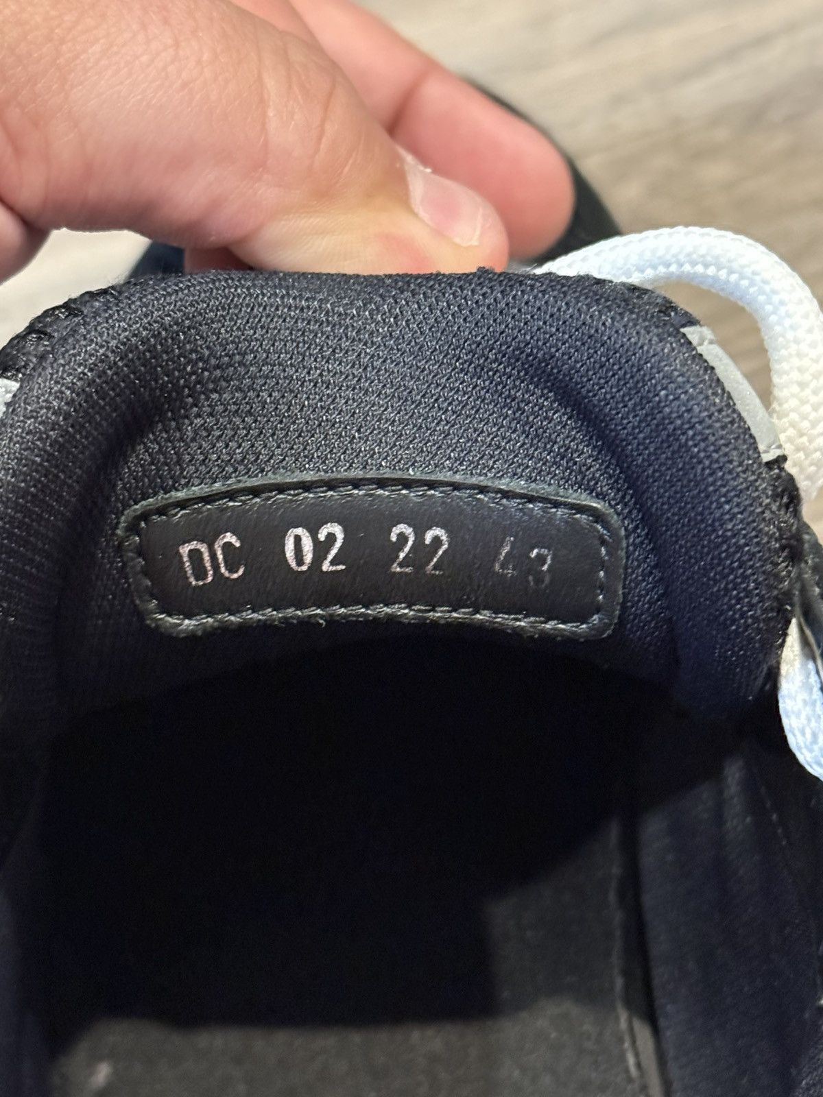 Dior Dior B22 Sneaker black silver Size US 10 / EU 43 - 8 Thumbnail