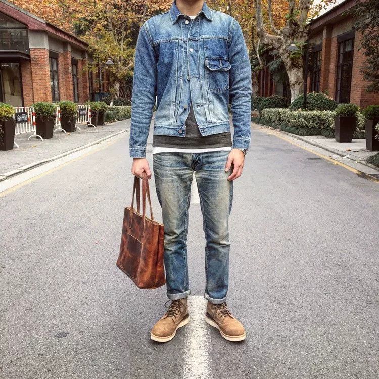 Japanese Brand Gypsy & Sons Distressed Selvedge Denim Jacket Size US L / EU 52-54 / 3 - 1 Thumbnail