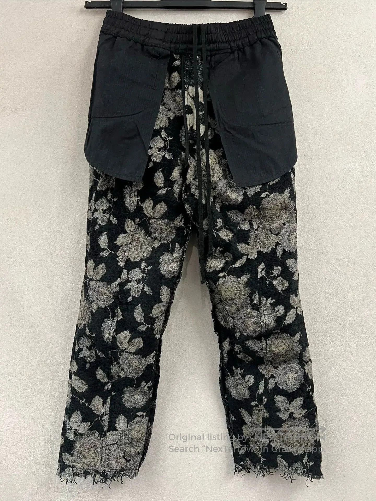 Song For The Mute Floral Patterned Fringe Pants by Song for the Mute. Size 28" / US 6 / IT 42 - 5 Thumbnail