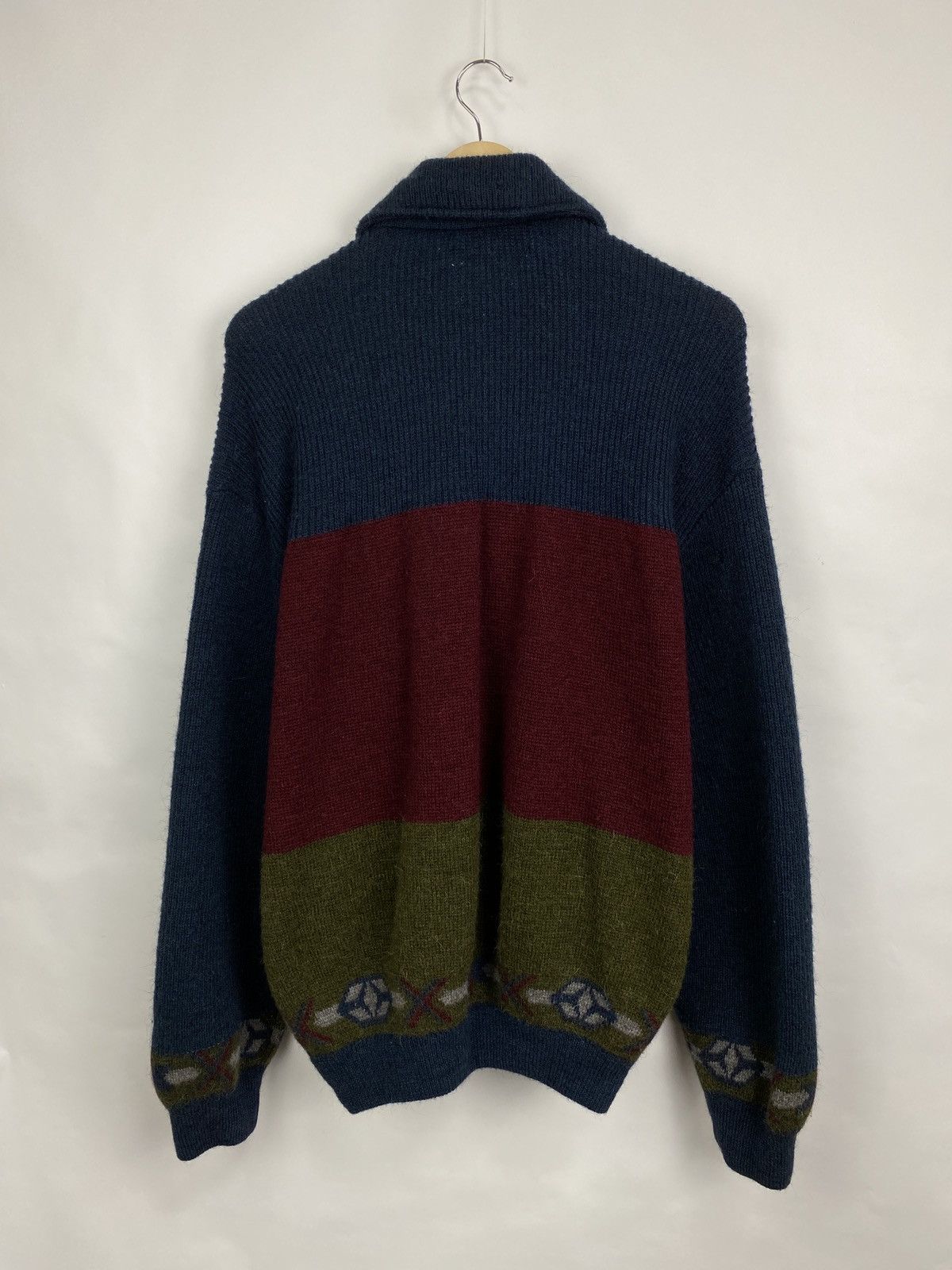 Pierre Cardin 🇫🇷 Vintage 90s Pierre Cardin Paris Wool Alpaca Cardigan Italy Size US M / EU 48-50 / 2 - 10 Thumbnail