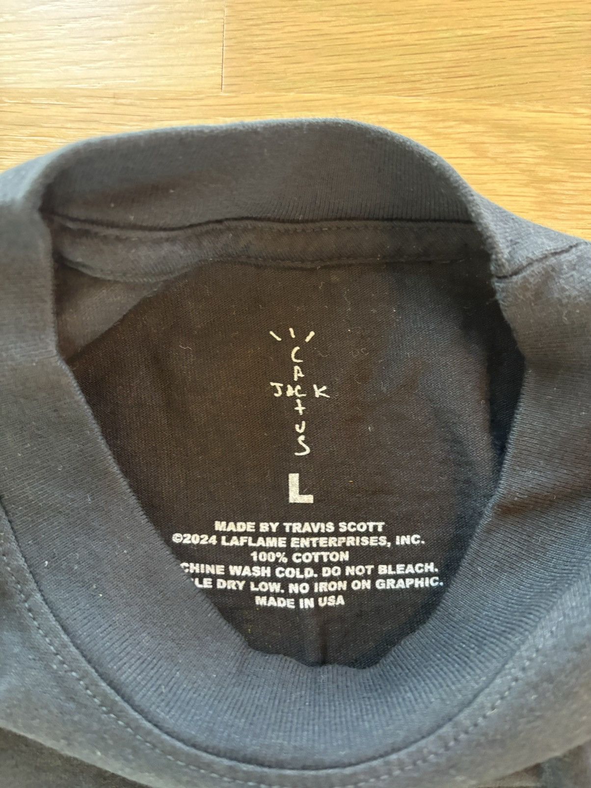 Travis Scott RARE Travis Scott Stormi Formula Two F2 Pit Crew Tee Size US L / EU 52-54 / 3 - 4 Thumbnail