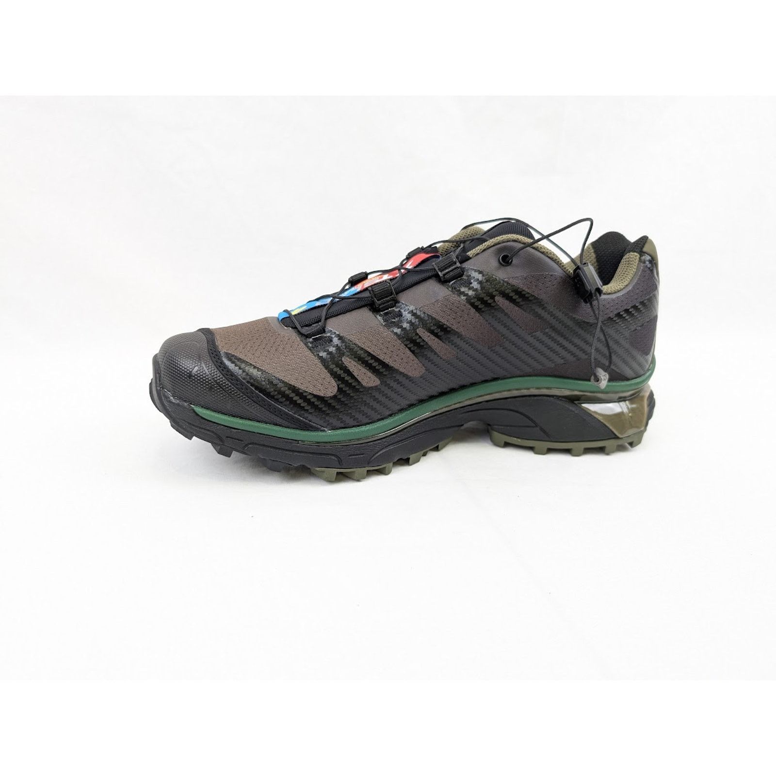Salomon o1rshd1 Unisex Low-Top Sneakers in Olive Night / Black Size US 11 / EU 44 - 8 Thumbnail