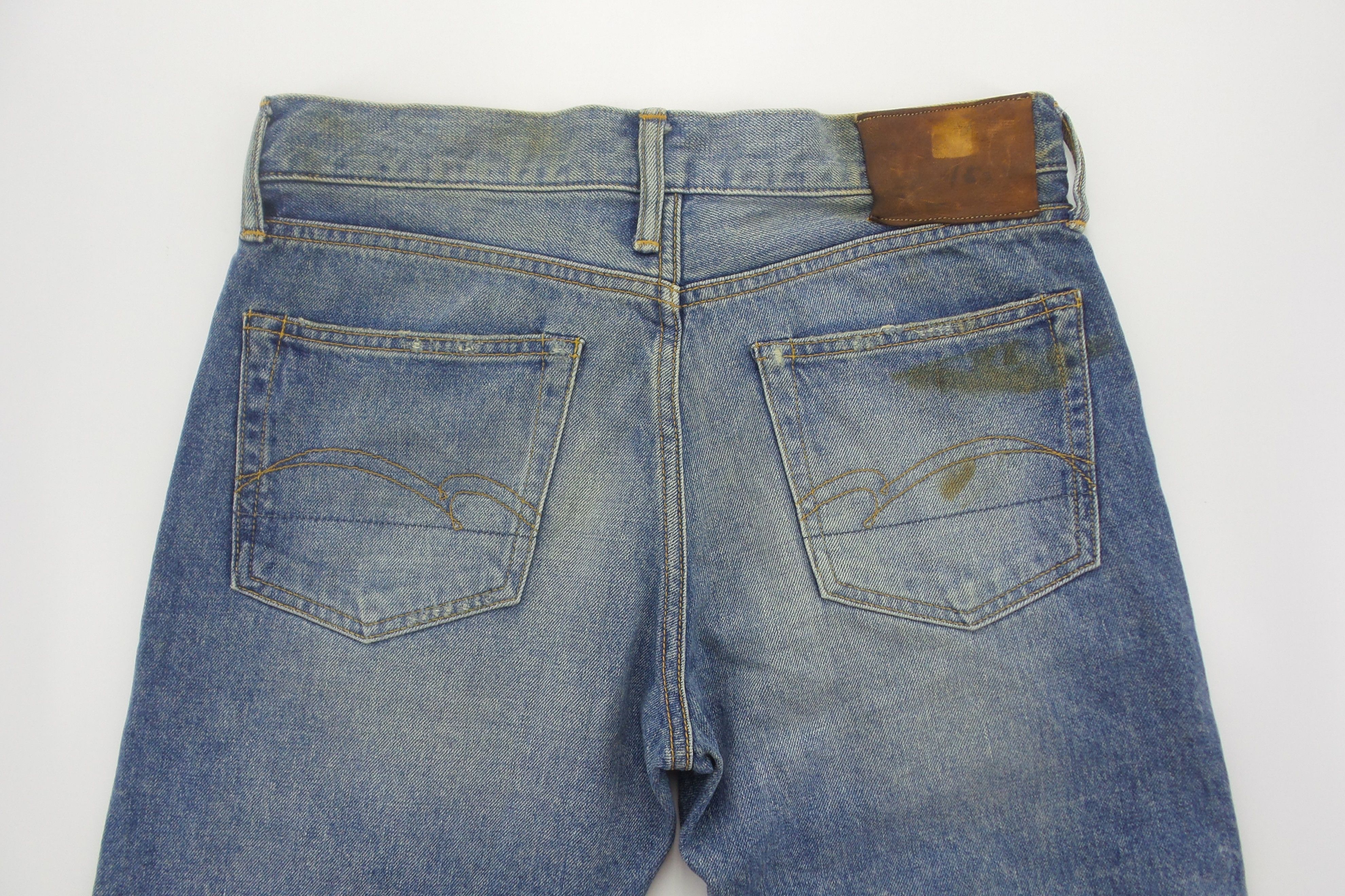 Studio D'Artisan Studio D'Artisan D1682A Damaged Jeans W30xL43.5 Size US 30 / EU 46 - 11 Thumbnail