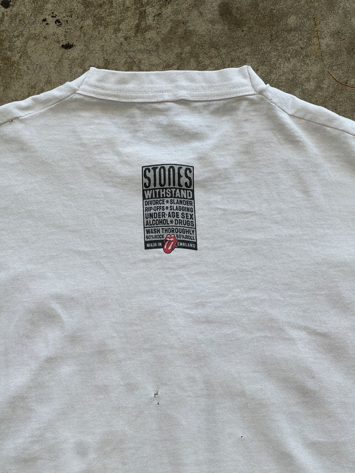 Band Tees Vintage Rolling Stones VooDoo Lounge 1995 World Tour Large Size US L / EU 52-54 / 3 - 5 Thumbnail