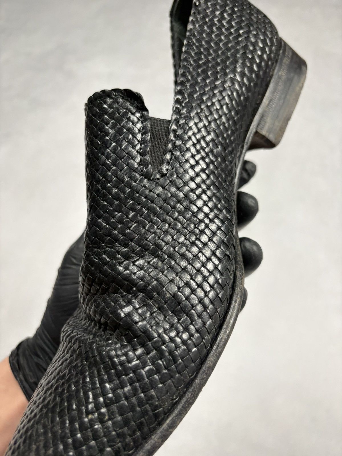 Moreschi Russell & Bromley x Moreschi Woven Leather Slip-On Shoes 42 Size US 9 / EU 42 - 12 Thumbnail