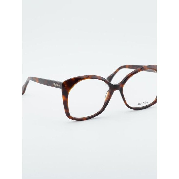 Max Mara Max Mara MM5029 052 Eyeglasses Havana 57mm Square Frame Size ONE SIZE - 3 Thumbnail