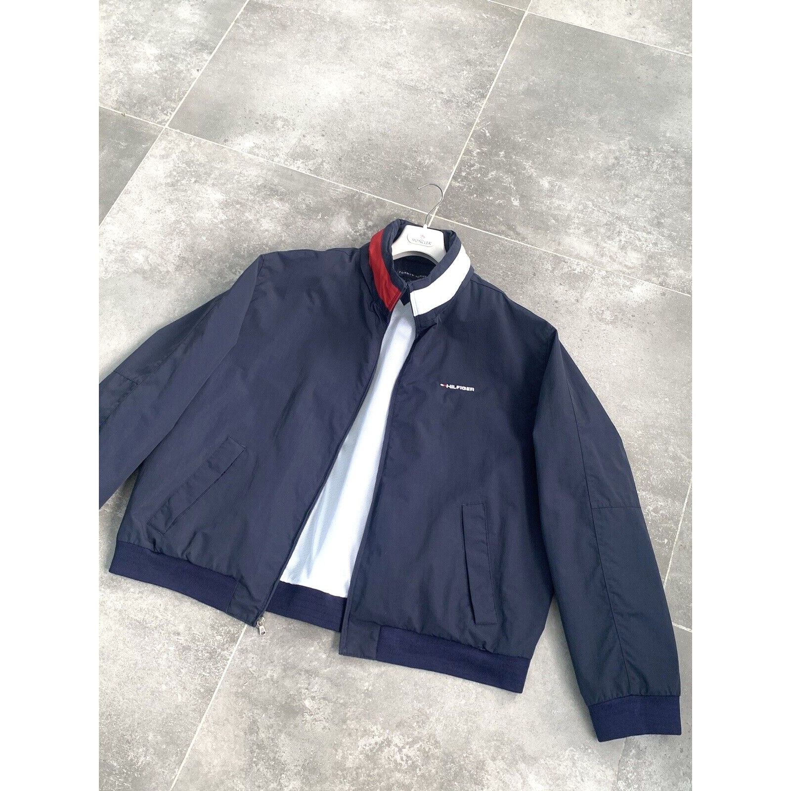 Tommy Hilfiger × Vintage Mens TOMMY HILFIGER Y2K Logo Bomber Jacket Coat XXL 2XL EU56 Size US XXL / EU 58 / 5 - 3 Thumbnail
