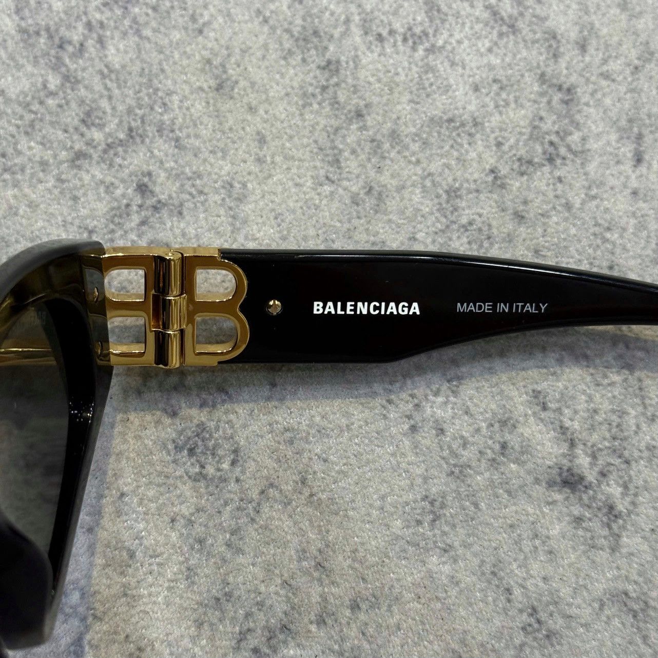 Balenciaga BALENCIAGA Dynasty D-Frame Sunglasses BLACK Size ONE SIZE - 5 Thumbnail