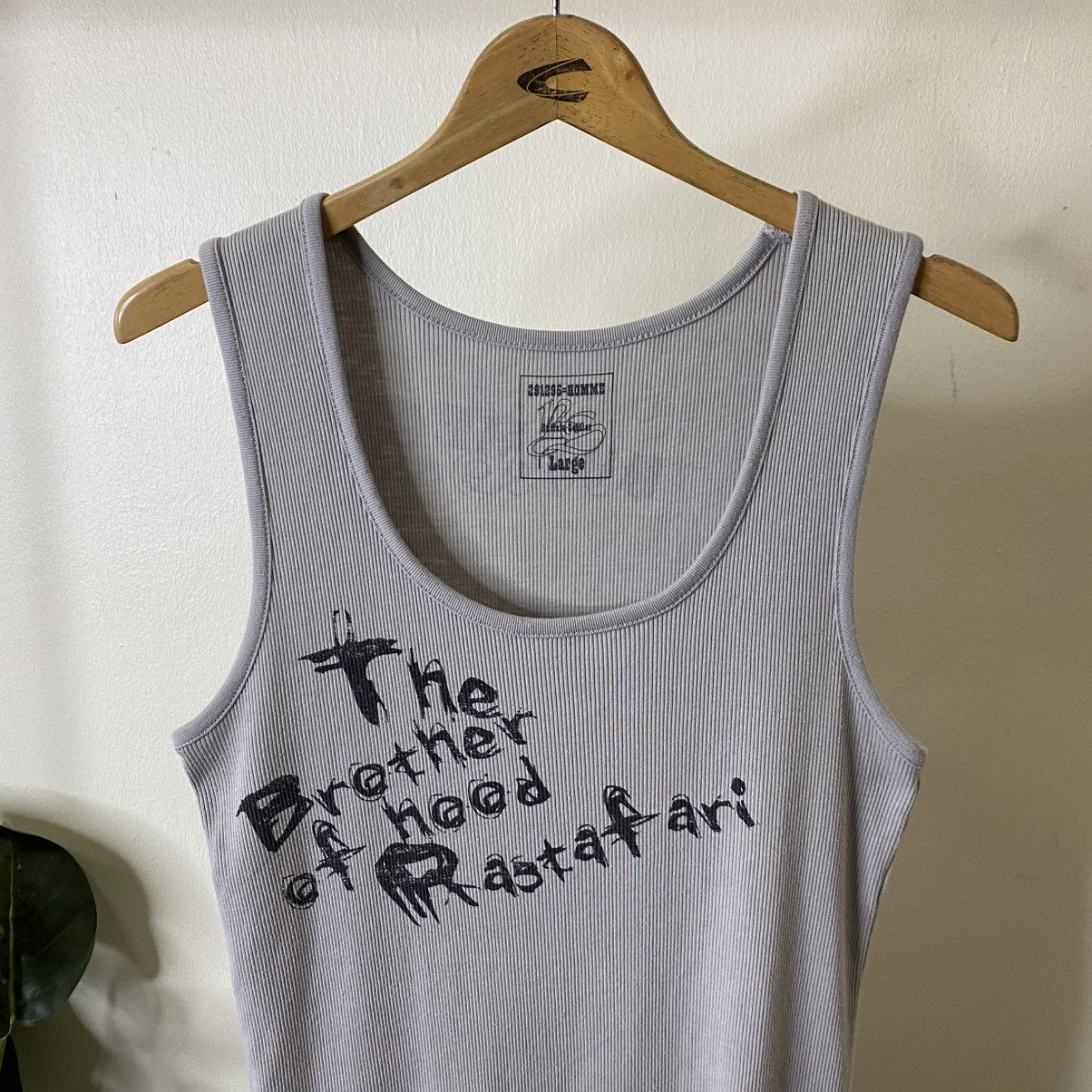 291295=Homme Buffalo Soldier The Brother Hood Of Rastafari Tank Top Size US XS / EU 42 / 0 - 2 Thumbnail