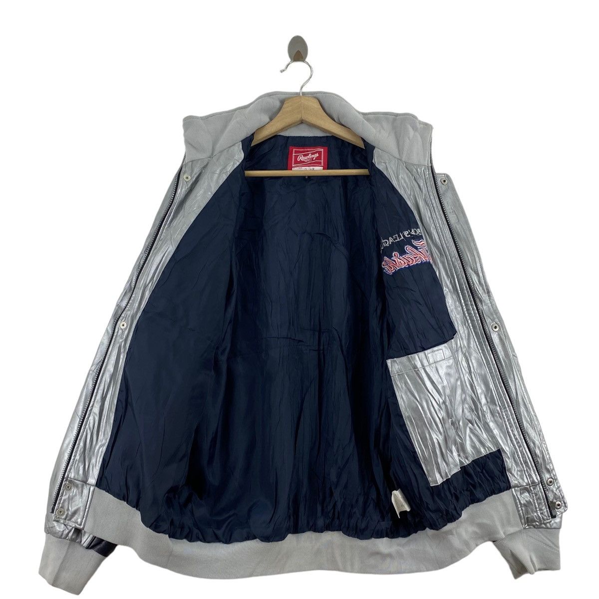 Japanese Brand RAWLINGS x BOYS LEAGUE Takaishi Japan Brand Embrodiered Logo Size US XXL / EU 58 / 5 - 6 Thumbnail