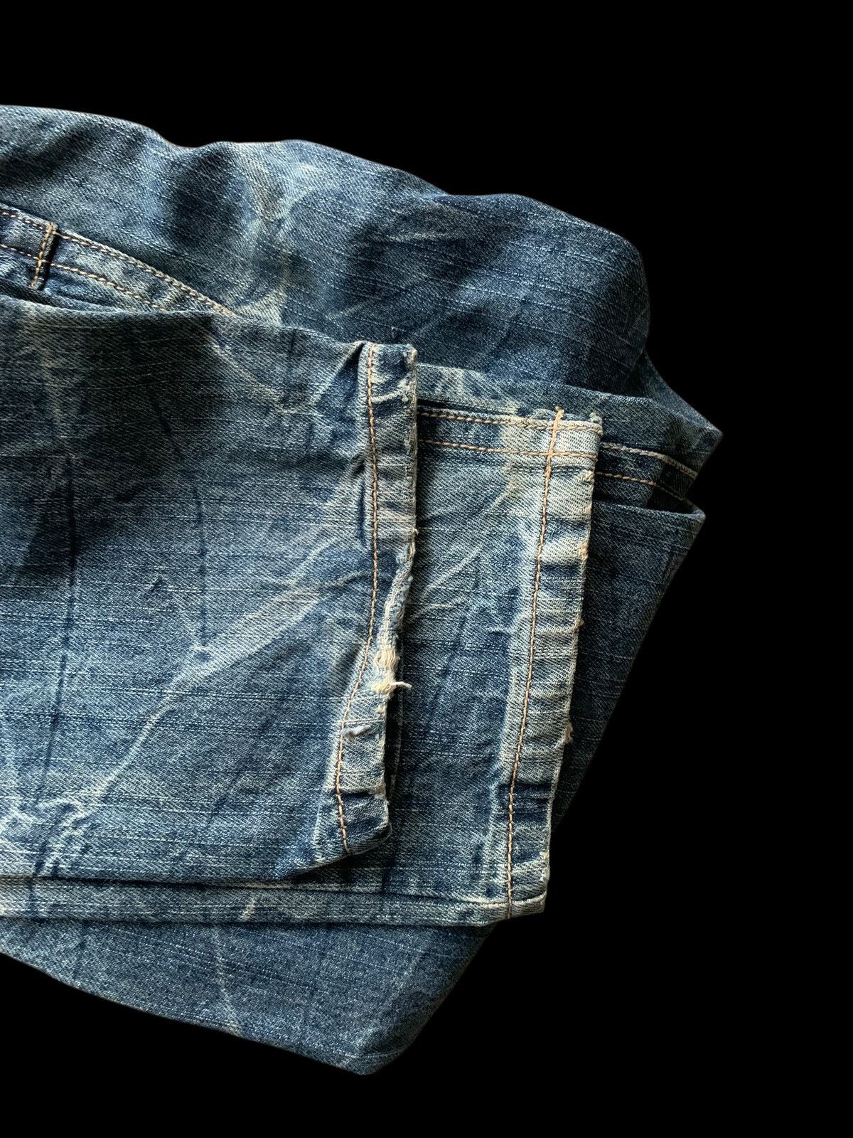 Japanese Brand × Kapital Vintage Denim Floral Japanese Style Distressed Jeans Size 32" / US 10 / IT 46 - 19 Thumbnail