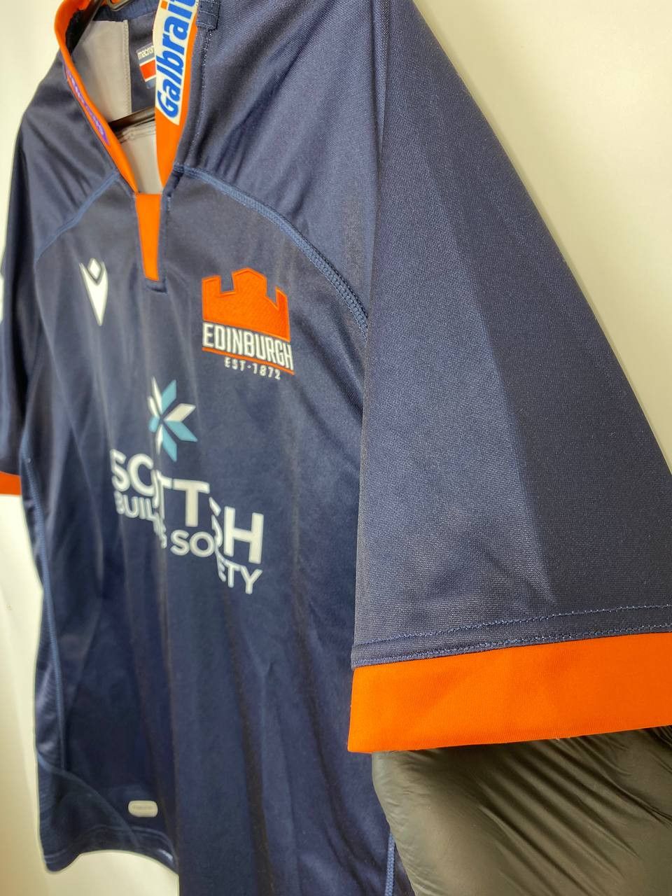 Macron Maglia Rugby Edimburgo Home macron Authentic Sz L Size US L / EU 52-54 / 3 - 4 Thumbnail