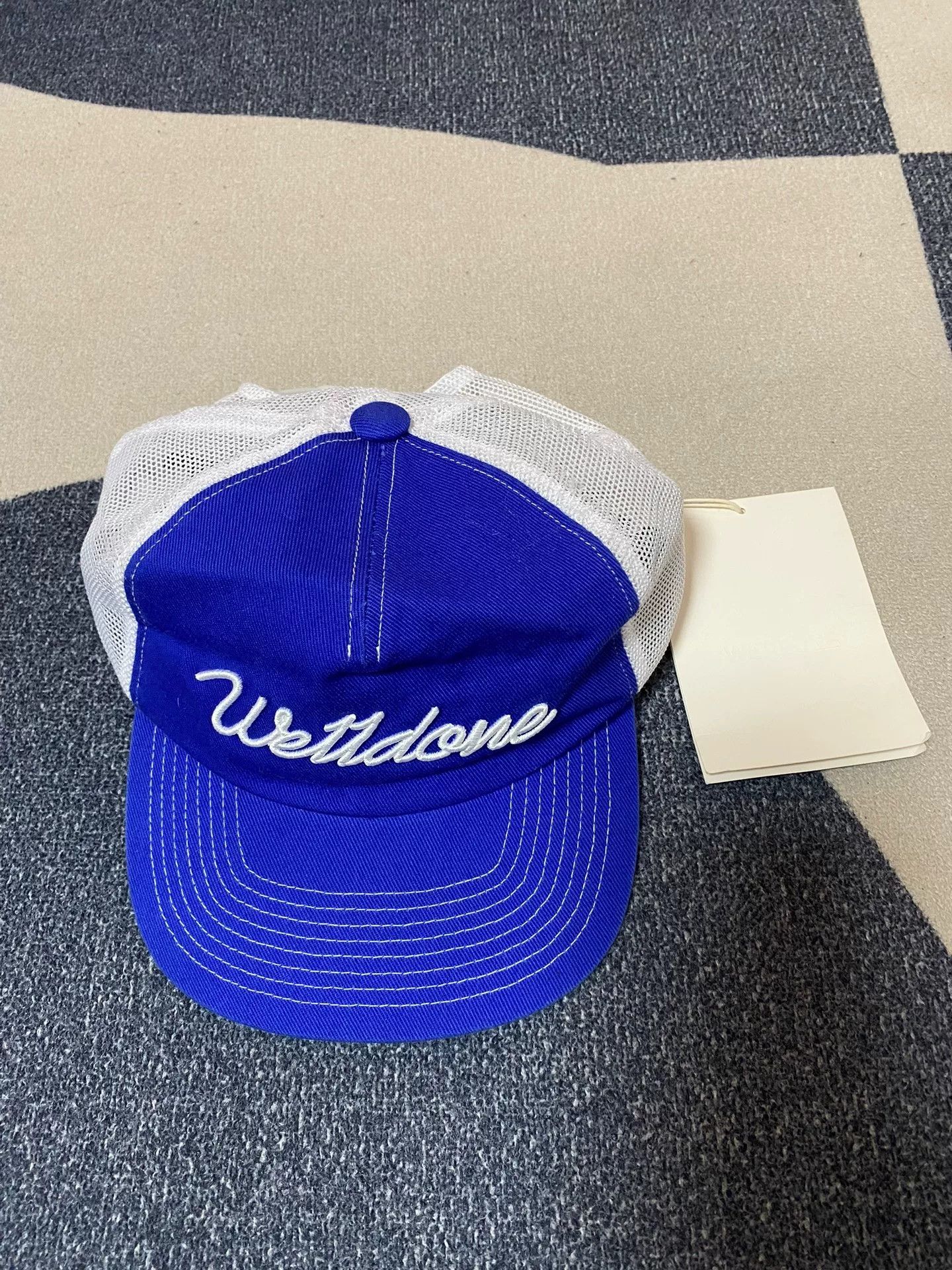 WE11DONE we11done embroidered duckbill cap with tag Size ONE SIZE - 1 Thumbnail
