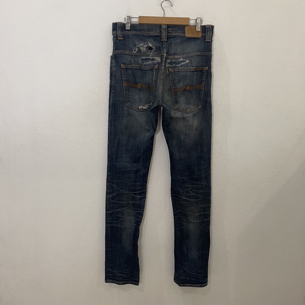 Nudie Jeans Vintage Nudie Jeans Japan Distressed Denim Size US 32 / EU 48 - 8 Thumbnail