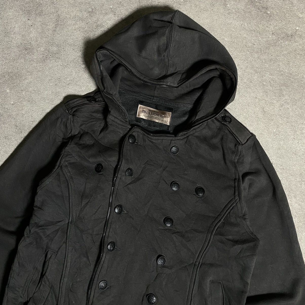 Japanese Brand 2BIA Homme Japanese Napoleon Hoodie - Balmain Style Size US M / EU 48-50 / 2 - 4 Thumbnail