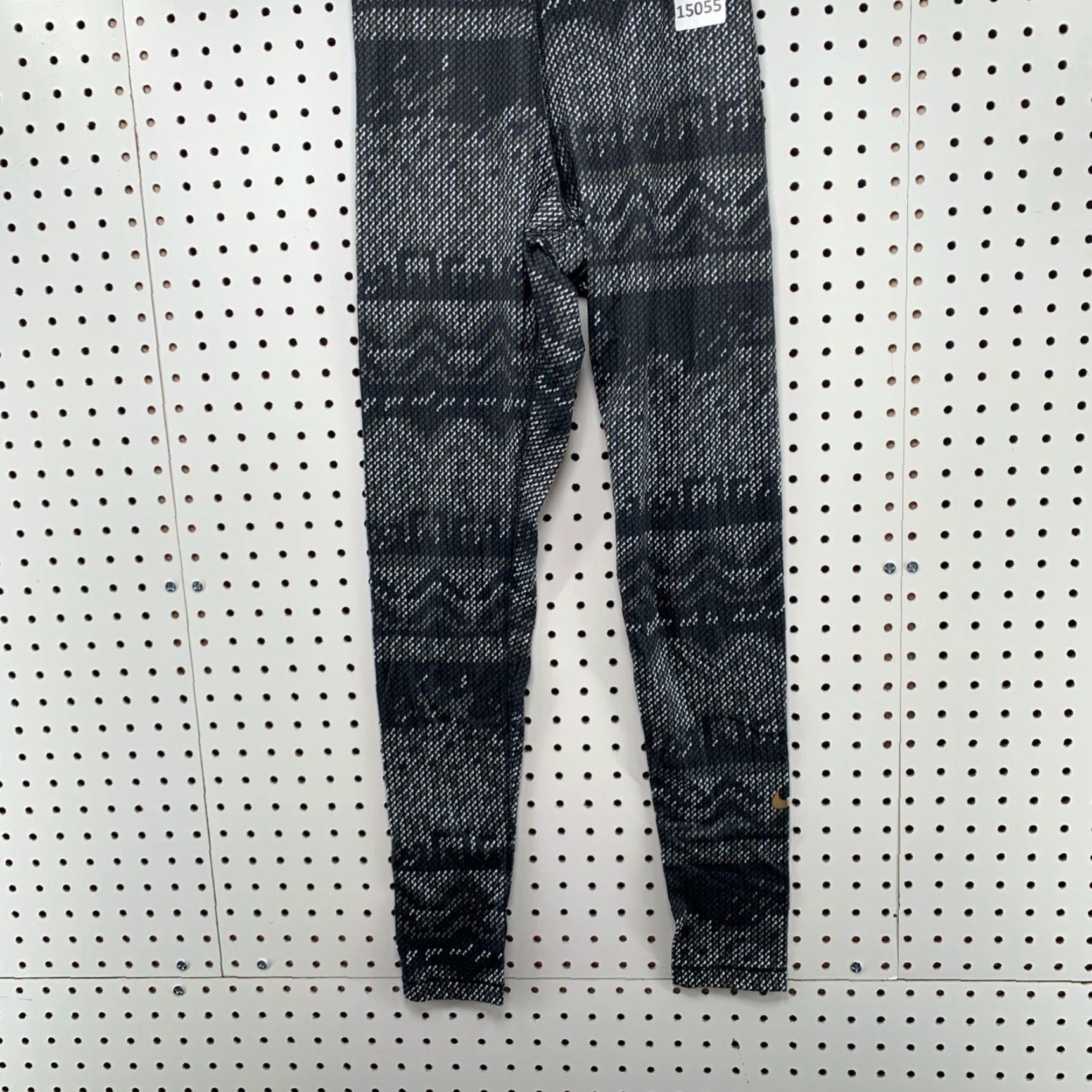 Nike Nike Women's Pro Dri Fit Compression Tights Pants Small Black White Size 28" / US 6 / IT 42 - 4 Thumbnail