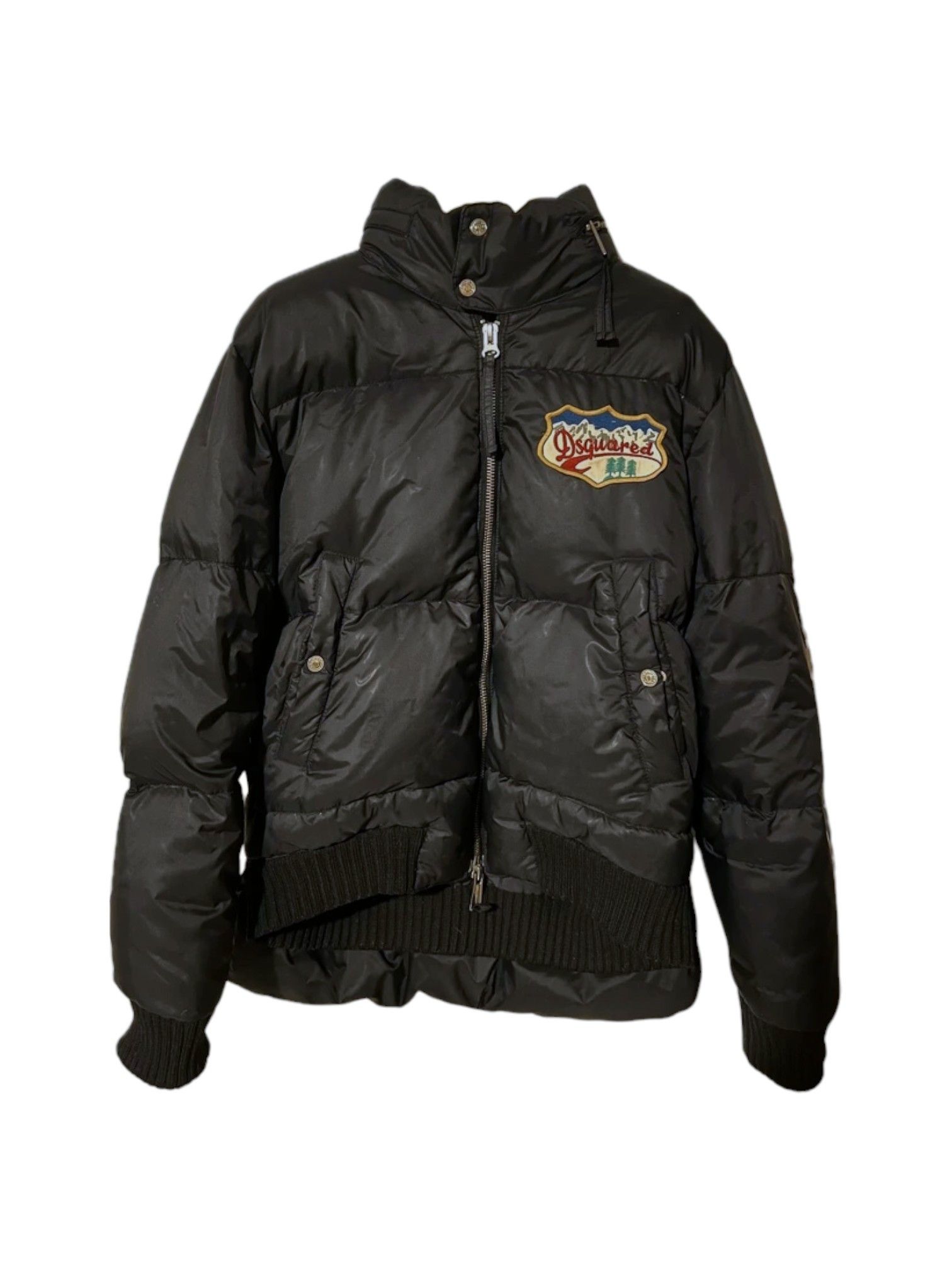 Dsquared2 Dsquared² "Home of the Rockies" Puffer Jacket w Hidden Hood Size US L / EU 52-54 / 3 - 1 Thumbnail
